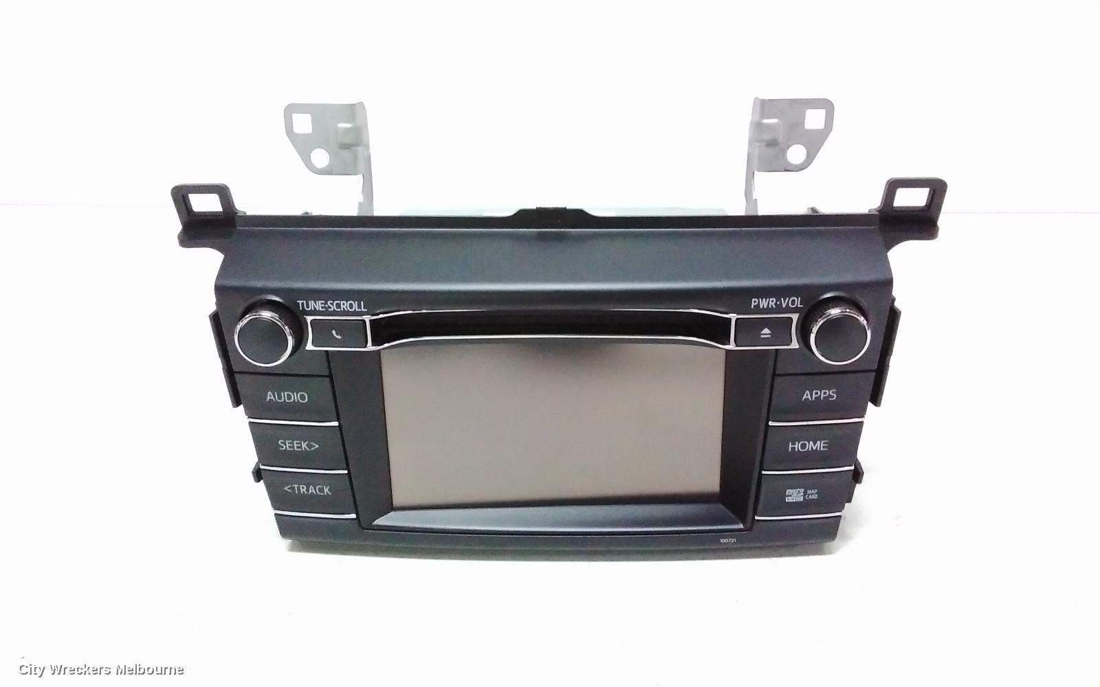 TOYOTA RAV4 RADIO/CD/DVD/SAT/TV, HEAD UNIT, W/ DISPLAY UNIT, 8IN TOUCHSCREEN, NON PREMIUM TYPE, XA50, GX/GXL/XSE, 11/2018 - 06/2022 - Image 1