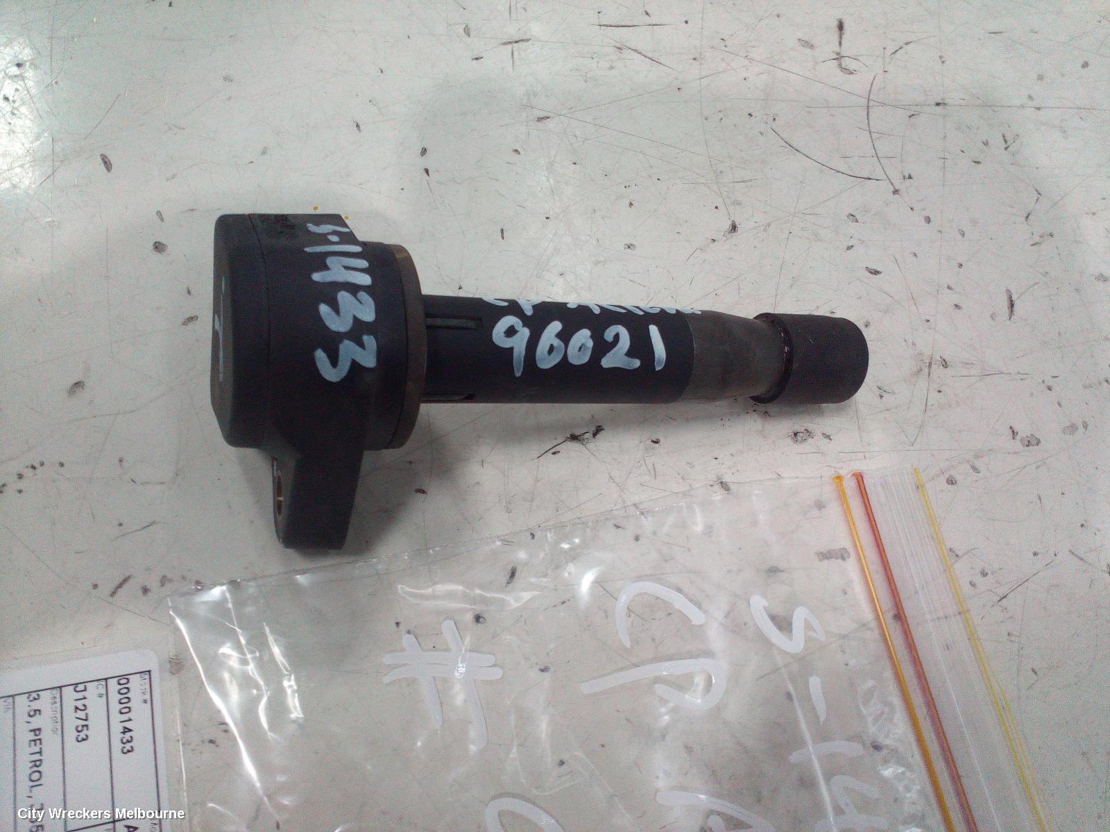 HONDA ACCORD COIL/COIL PACK, 3.5, PETROL, J35Z, 8TH GEN (VIN MRHCP), 02/2008 - 04/2013 - Image 2