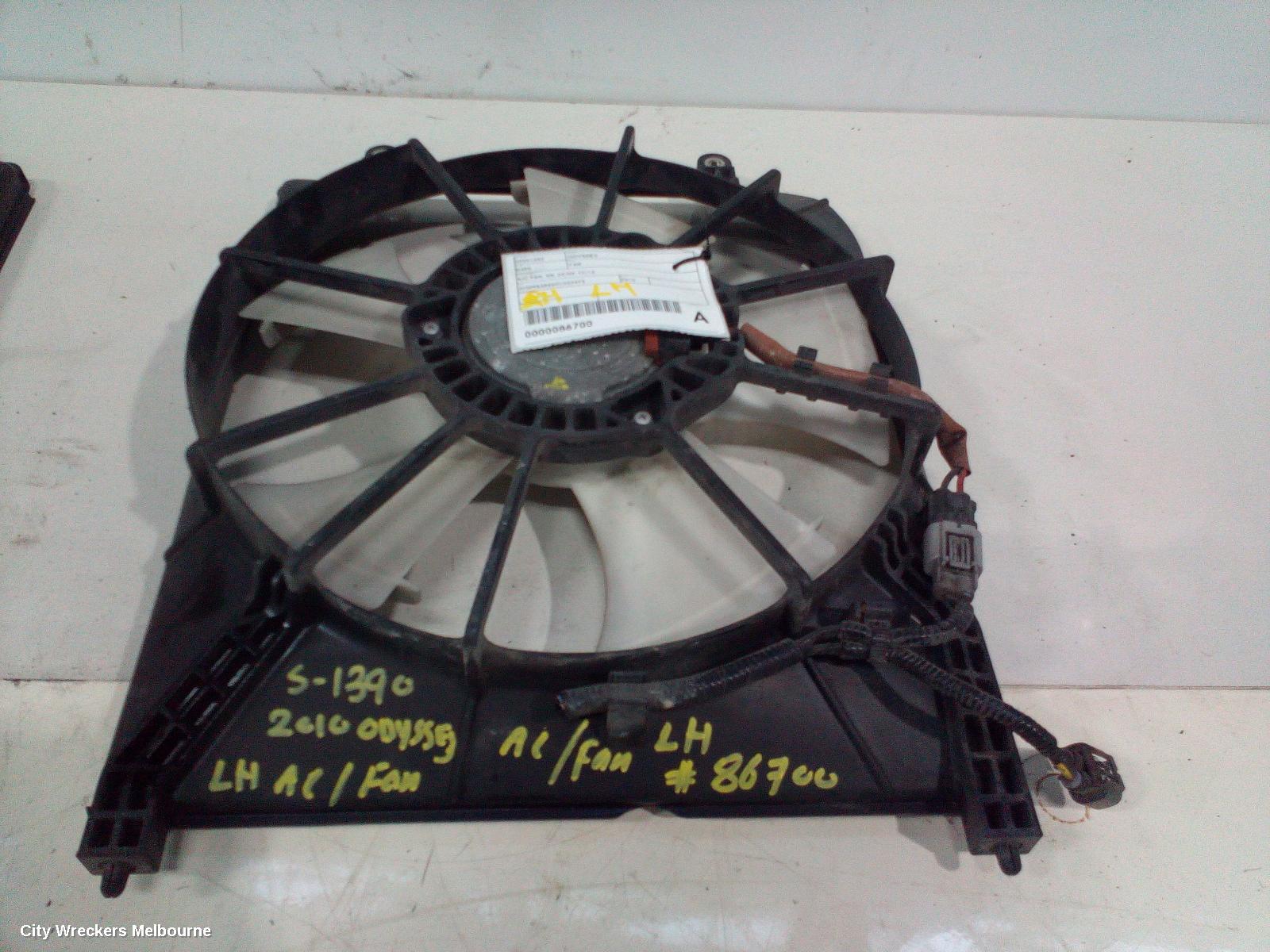 HONDA ODYSSEY FAN, RADIATOR FAN, RB, 04/2009 - 12/2013 - Image 1