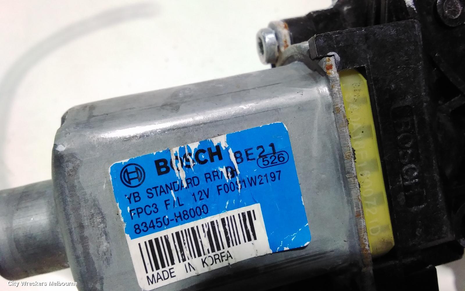 KIA RIO LEFT REAR WND REG/MOTOR, YB, 12/2016 - 06/2023 - Image 3
