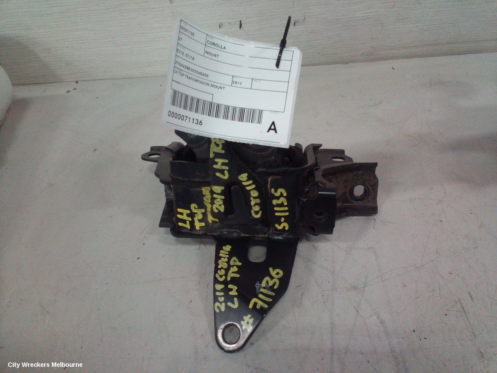 TOYOTA COROLLA MOUNT, E210, 07/2018 ONWARDS - Image 1