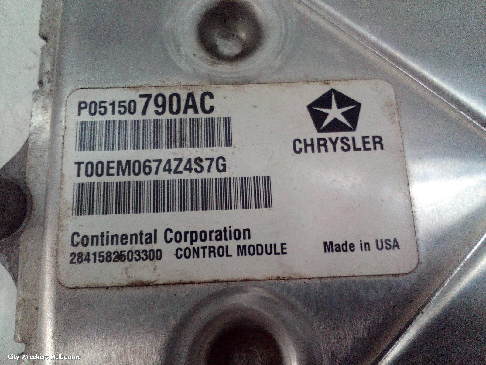 JEEP GRANDCHEROKEE ECU, ENGINE ECU, 3.6, PETROL, ECU ONLY, P/N 05150790AC, WK, 10/2010 - 02/2022 - Image 3