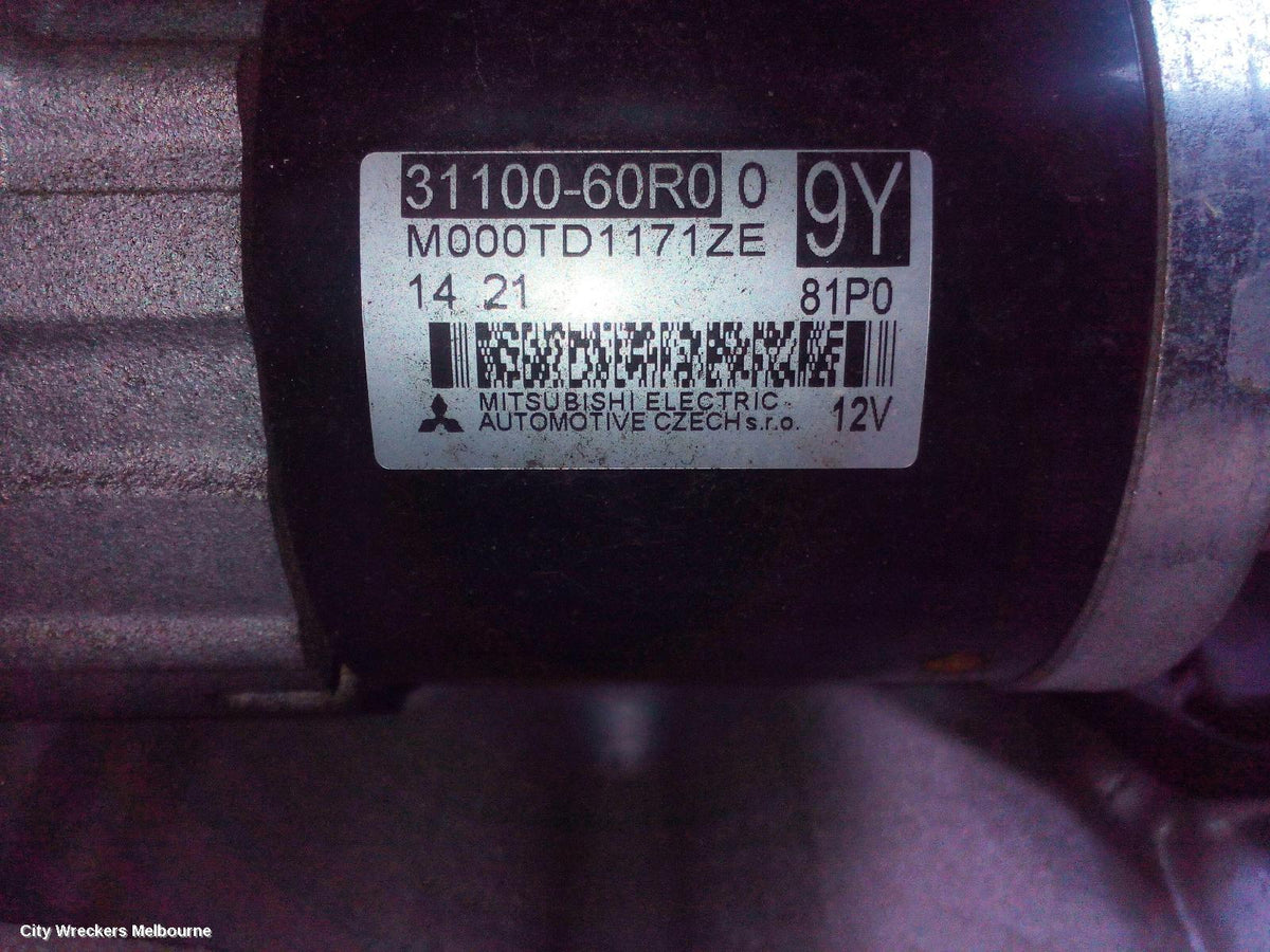 SUZUKI VITARA STARTER, PETROL, 1.4, TURBO, K14C, 1.2KW, VITARA, LY (VIN TSM), 06/2015 ONWARDS - Image 2