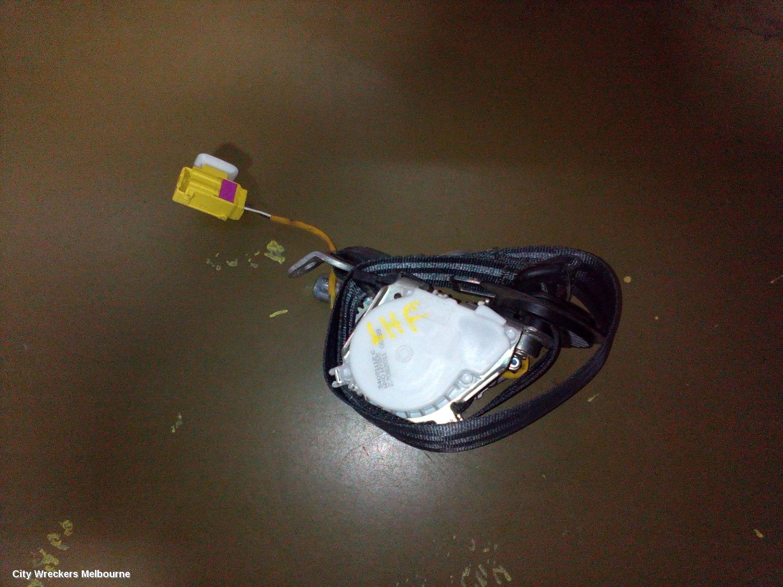 VOLKSWAGEN TIGUAN SEATBELT/STALK, LH FRONT, SEAT BELT STALK ONLY, BIG PLUG TYPE, 5N, 05/2008 - 11/2012 - Image 1