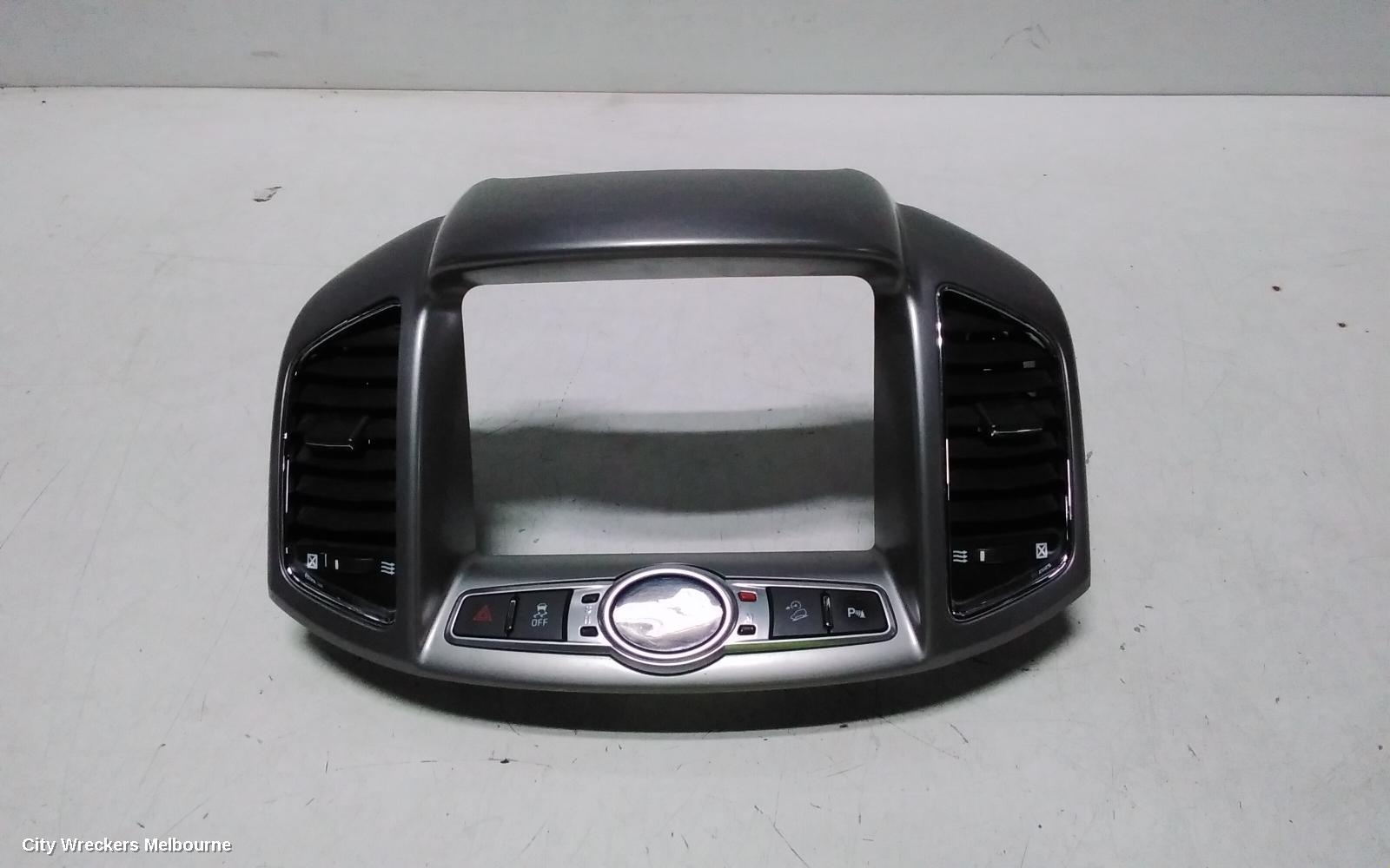 HOLDEN CAPTIVA RADIO/CD/DVD/SAT/TV, DISPLAY UNIT SURROUND ONLY, SAT NAV TYPE, CG, 01/2011 - 09/2015 - Image 1