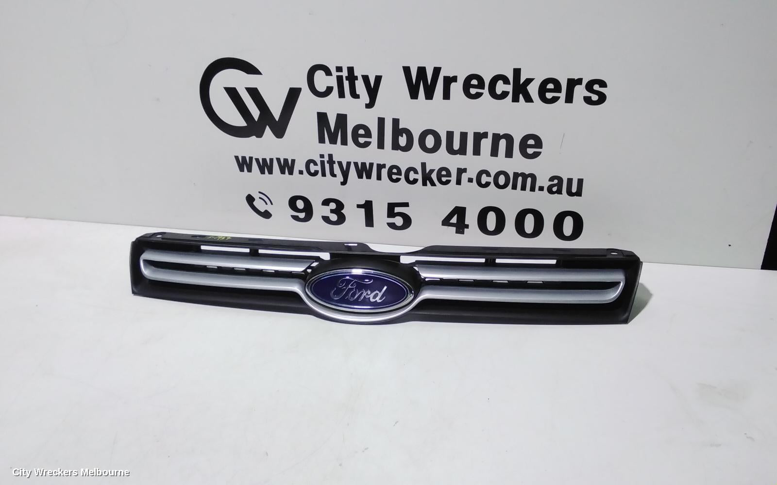FORD TERRITORY GRILLE, RADIATOR GRILLE, SZ MKI, TS/TX, BLACK, 04/2011 - 09/2014 - Image 1
