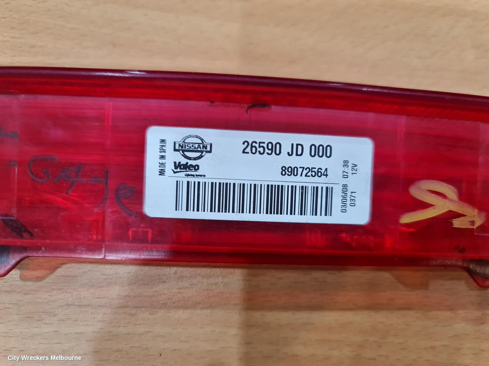 NISSAN DUALIS HIGH LEVEL STOPLIGHT, J10 10/2007 - 05/2014 - Image 2