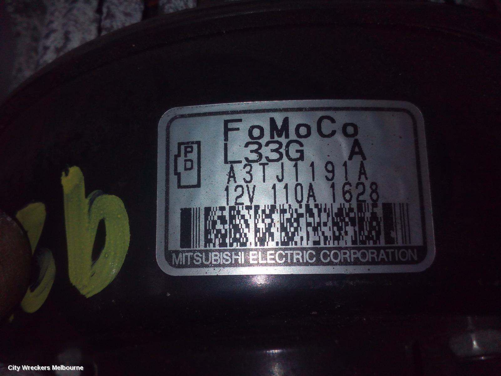 MAZDA CX7 ALTERNATOR, PETROL, 2.3, L3, ER, TURBO, 11/2006 - 02/2012 - Image 2