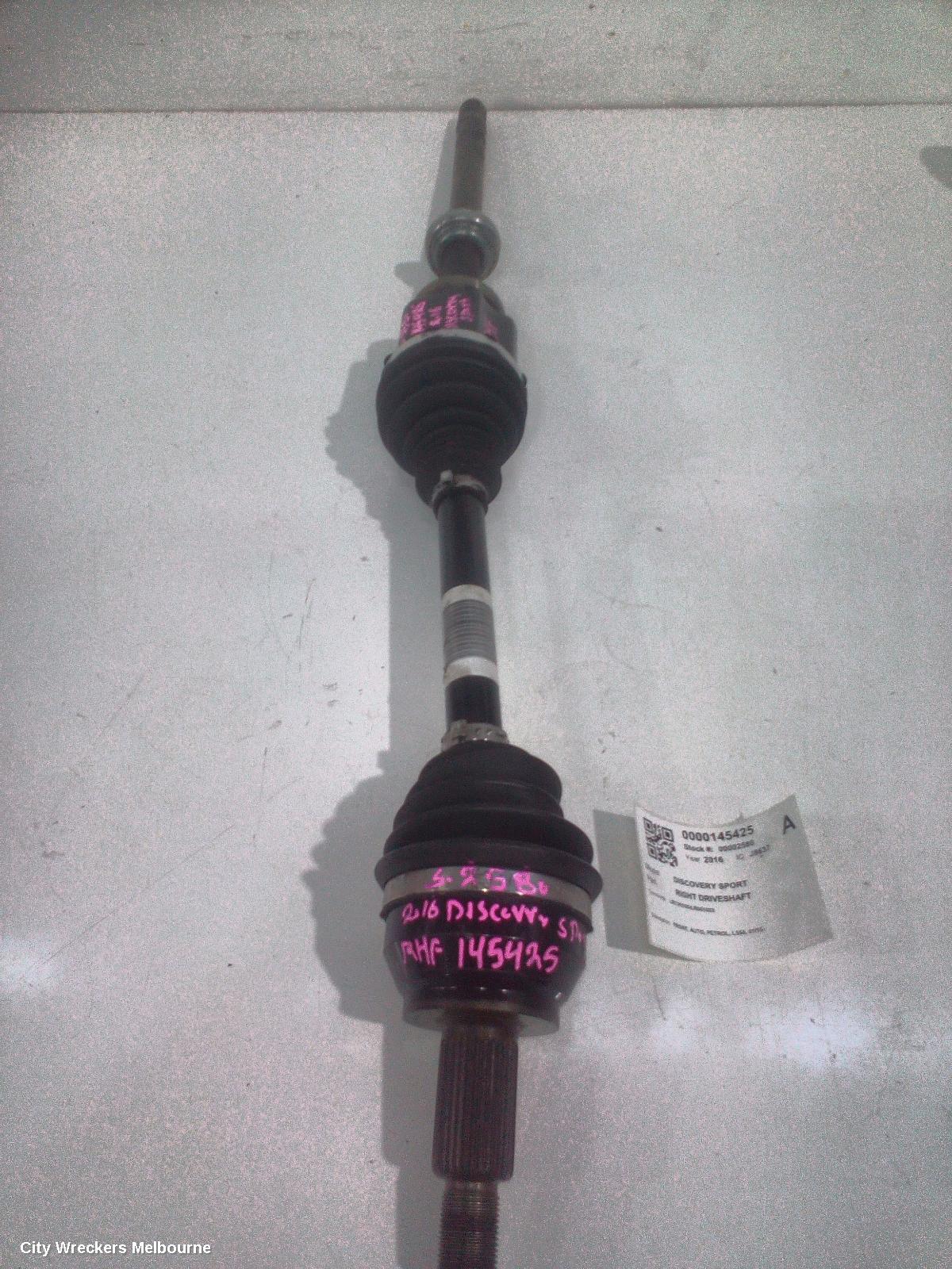 LAND ROVER DISCOVERY SPORT RIGHT DRIVESHAFT, FRONT, AUTO, PETROL, L550, 01/2015 ONWARDS - Image 1