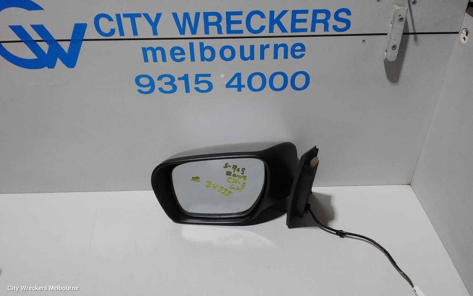 MAZDA CX7 LEFT DOOR MIRROR, ER, NON HEATED, 5 WIRE TYPE, 11/2006 - 02/2012 - Image 1