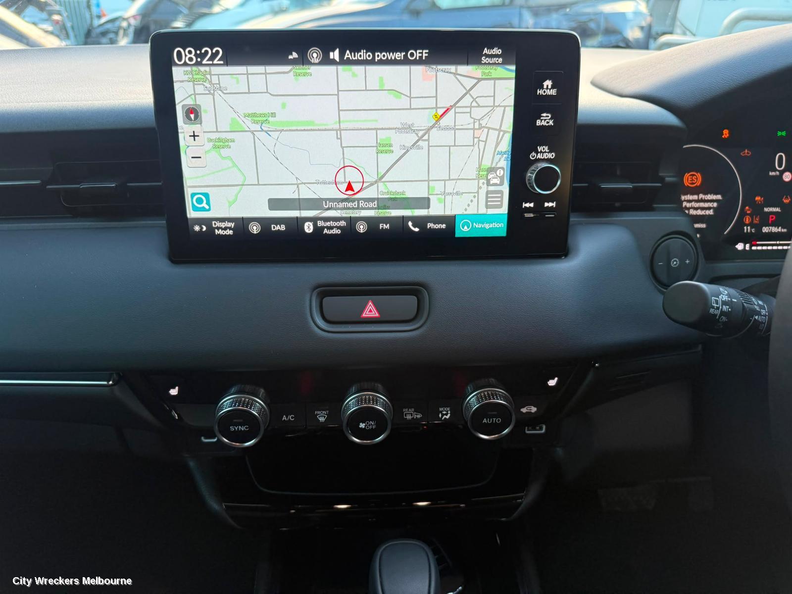 HONDA HRV RADIO/CD/DVD/SAT/TV, DISPLAY UNIT, 9IN TOUCHSCREEN, RV, 12/2021 ONWARDS - Image 1