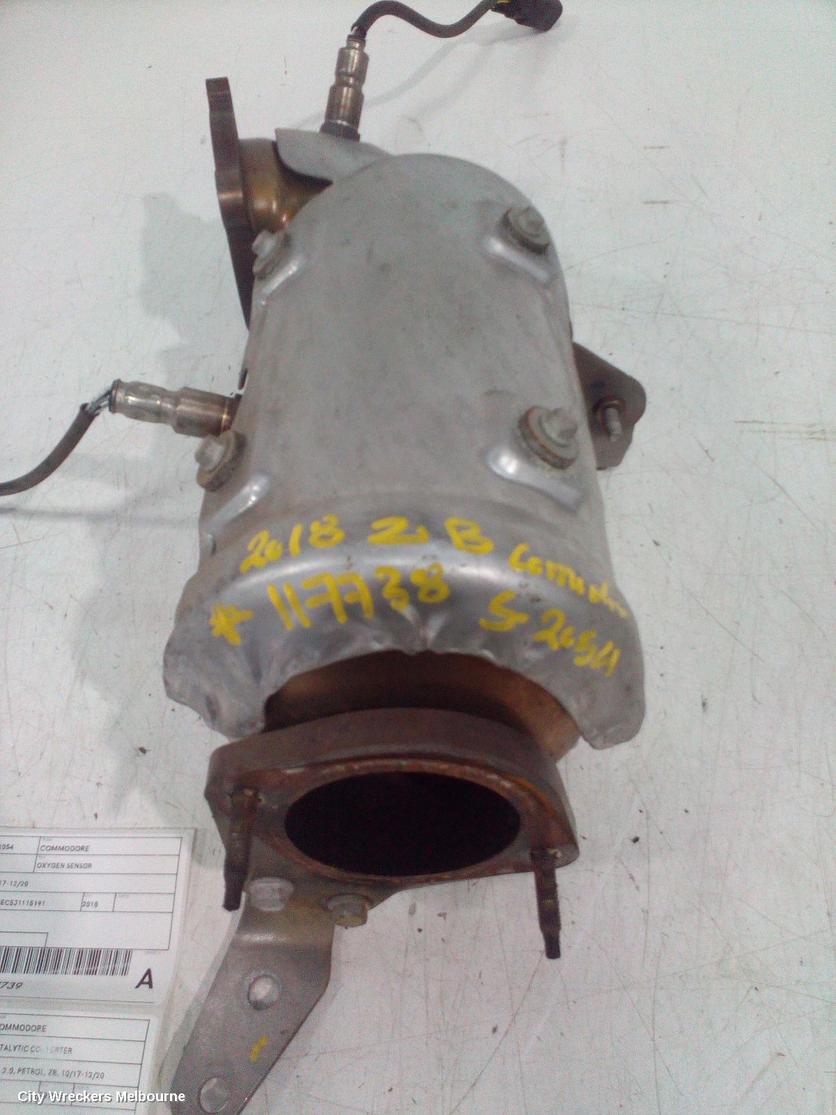 HOLDEN COMMODORE CATALYTIC CONVERTER, DOWNPIPE-CAT TYPE, 2.0, PETROL, ZB, 10/2017 - 12/2020 - Image 1