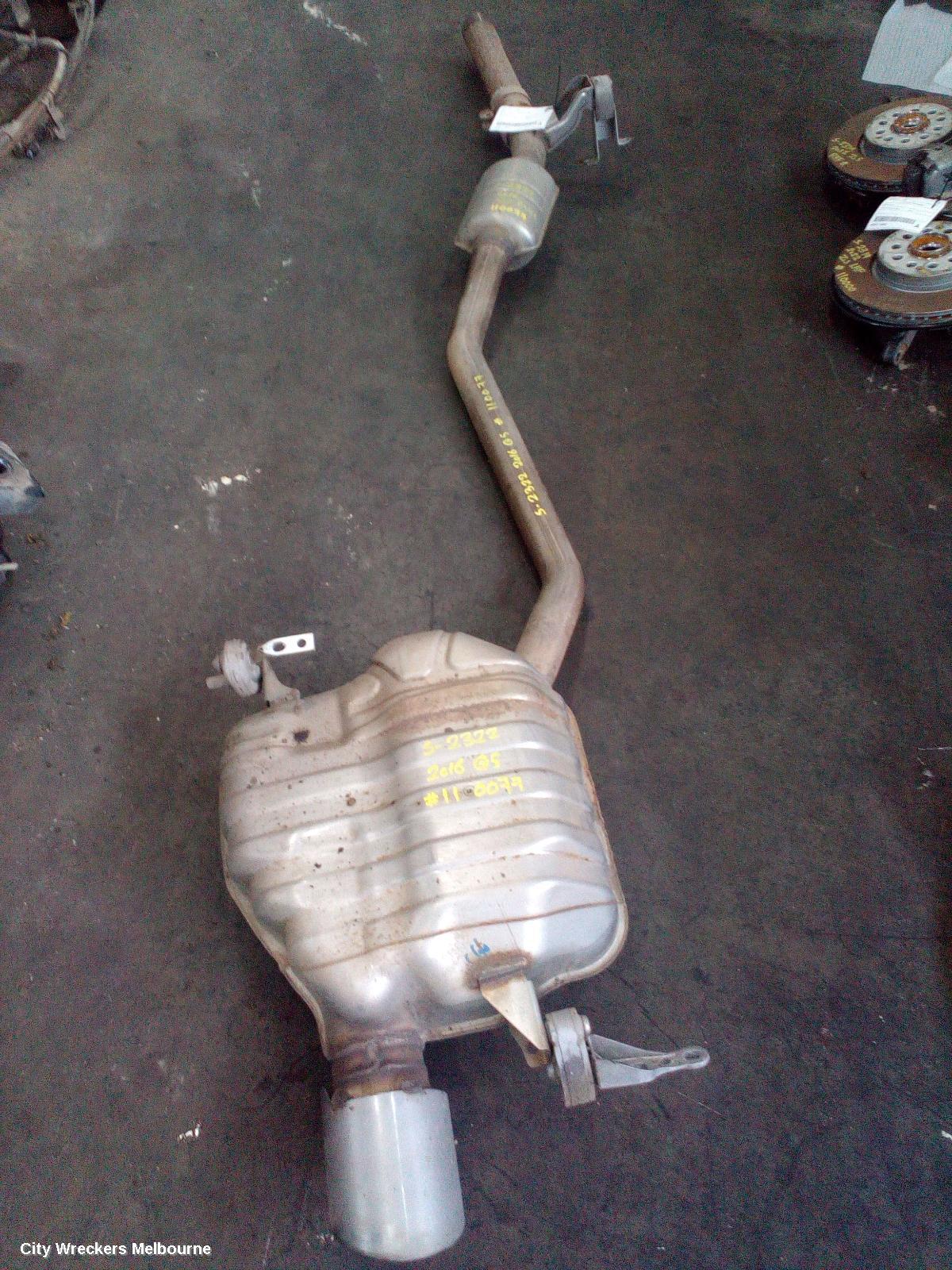 AUDI Q5 EXHAUST SYSTEM, 8R, 12/2008 - 01/2017 - Image 2