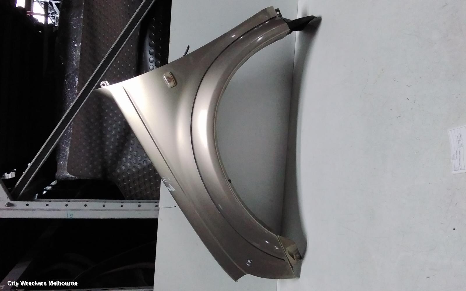 HOLDEN RODEO LEFT GUARD, RA, FLARED TYPE, W/ REPEATER HOLE, 03/2003 - 10/2006 - Image 2