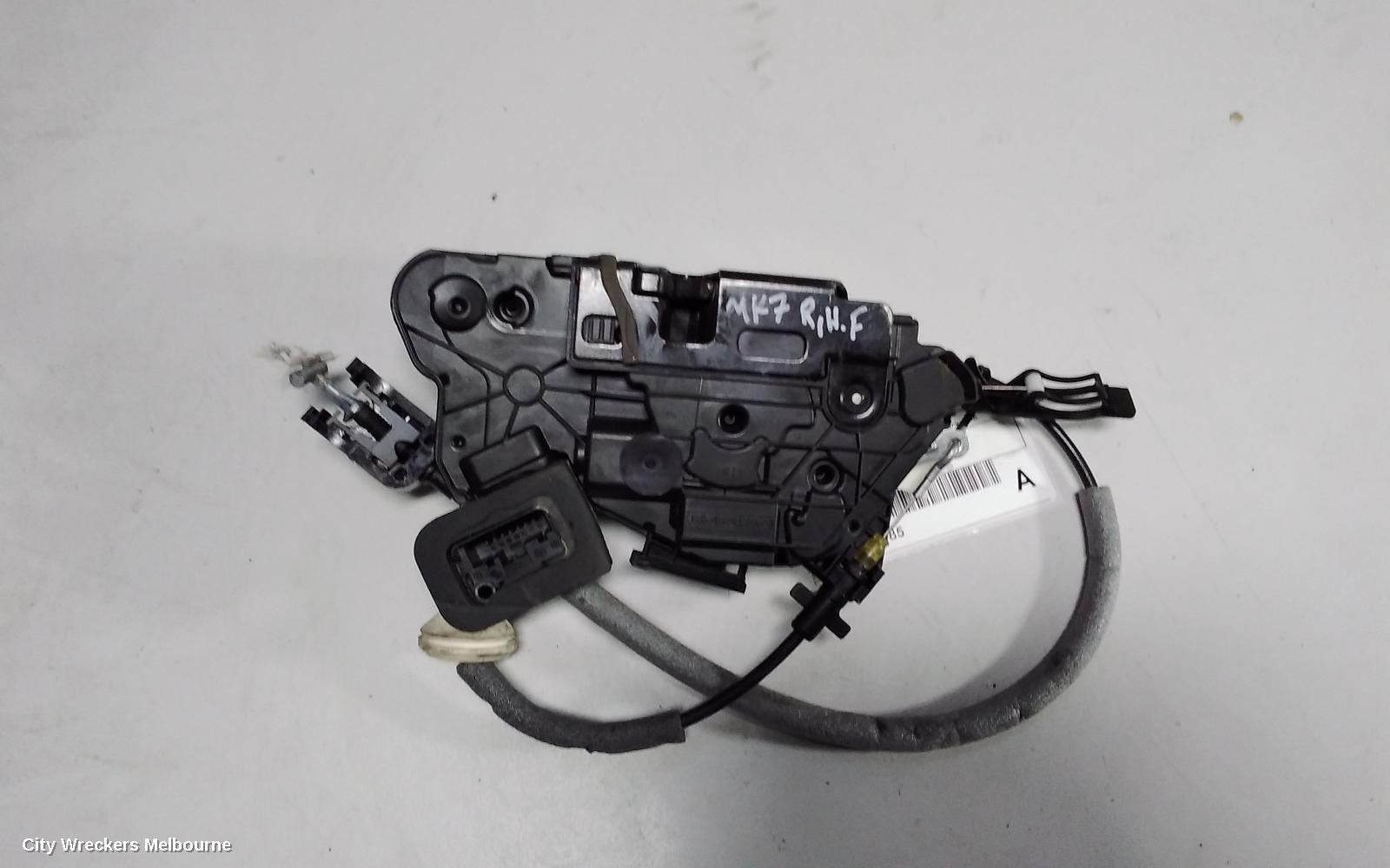 VOLKSWAGEN GOLF DOOR/BOOT/GATE LOCK, RIGHT FRONT DOOR LOCK, P/N 5K2837016E, GEN 7, 03/2013 ONWARDS - Image 2