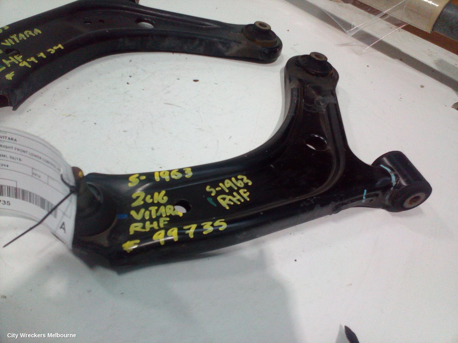 SUZUKI VITARA RIGHT FRONT LOWER CONTROL ARM, VITARA, LY (VIN TSM), 06/2015 ONWARDS - Image 1