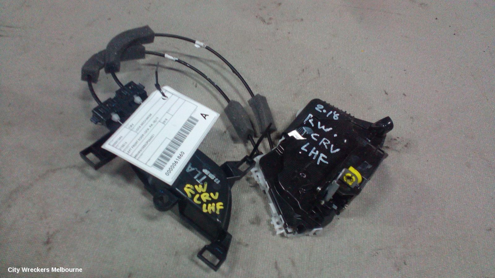 HONDA CRV DOOR/BOOT/GATE LOCK, LEFT FRONT DOOR LOCK, RW, 05/2017 ONWARDS - Image 2