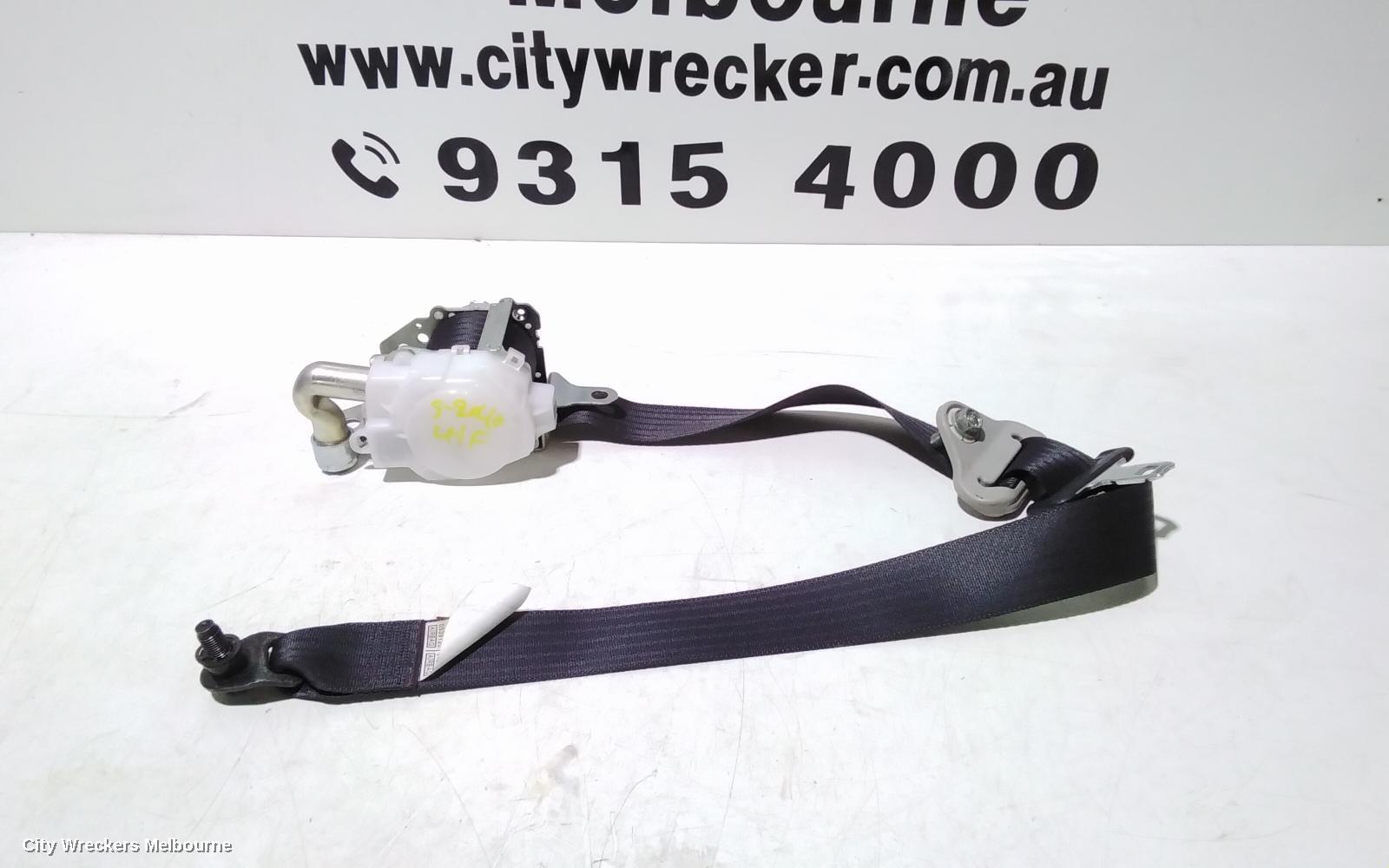 SUZUKI SWIFT SEATBELT/STALK, LH FRONT, SEAT BELT ONLY, FZ, 08/2010 - 03/2017 - Image 2