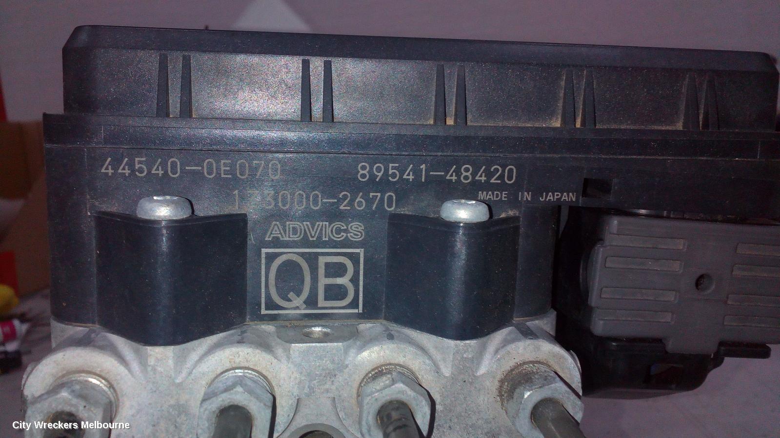 TOYOTA KLUGER ABS PUMP/MODULATOR, XU50 SERIES, 03/2014 - 01/2017 - Image 1