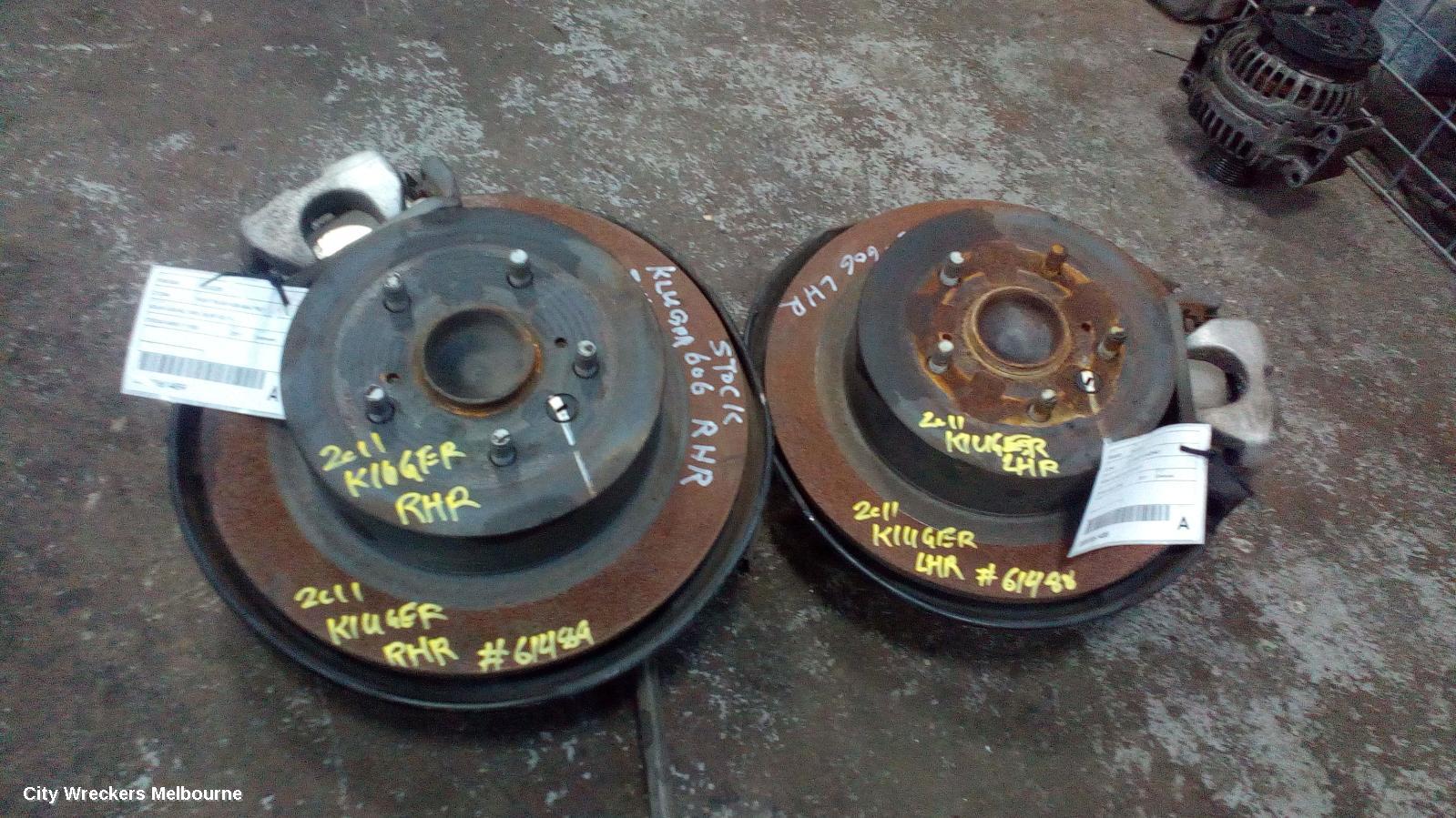 TOYOTA KLUGER RIGHT REAR HUB ASSEMBLY, GSU40-GSU45, 2WD, 05/2007 - 02/2014 - Image 2