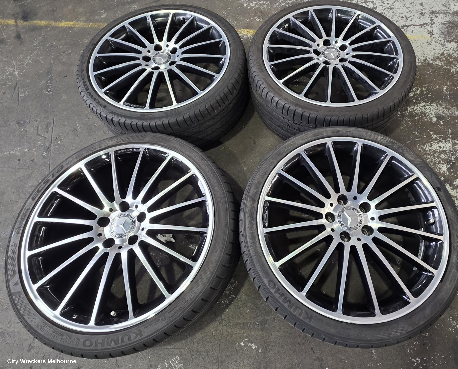MERCEDES CLA CLASS WHEEL MAG, C117/X117, FACTORY, 19X8IN, MULTISPOKE, 787 CODE, 10/2013 - 02/2019 - Image 2