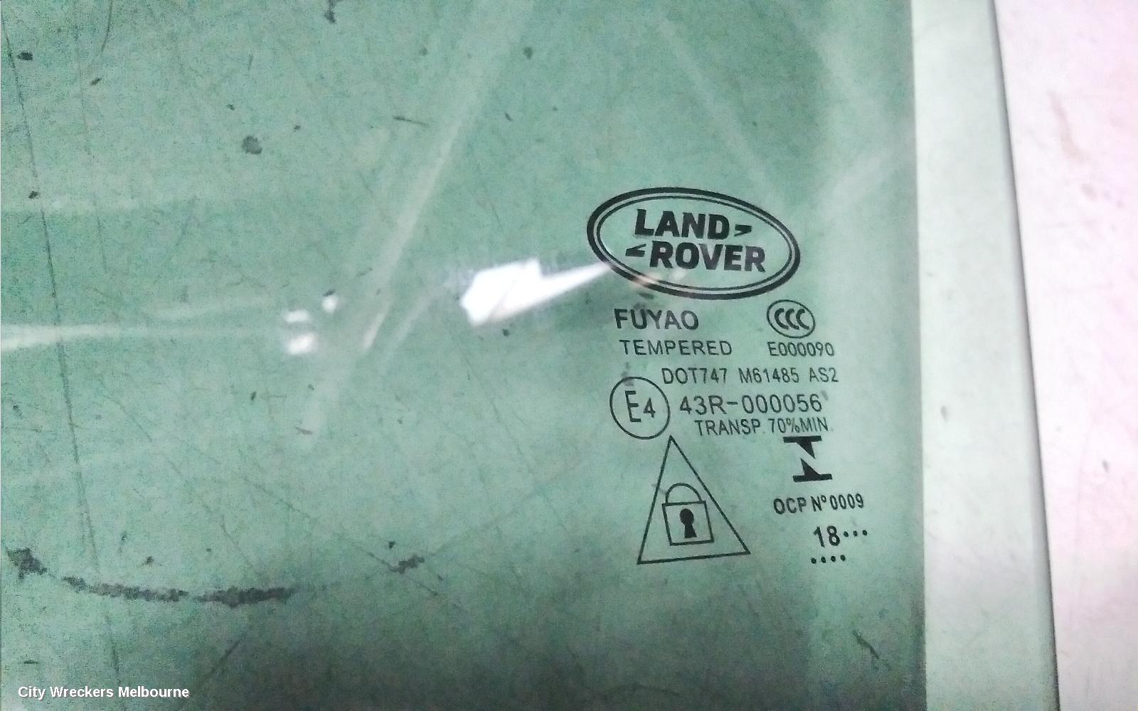 LAND ROVER DISCOVERY LEFT FRONT DOOR WINDOW, L462, 12/2016 ONWARDS - Image 3