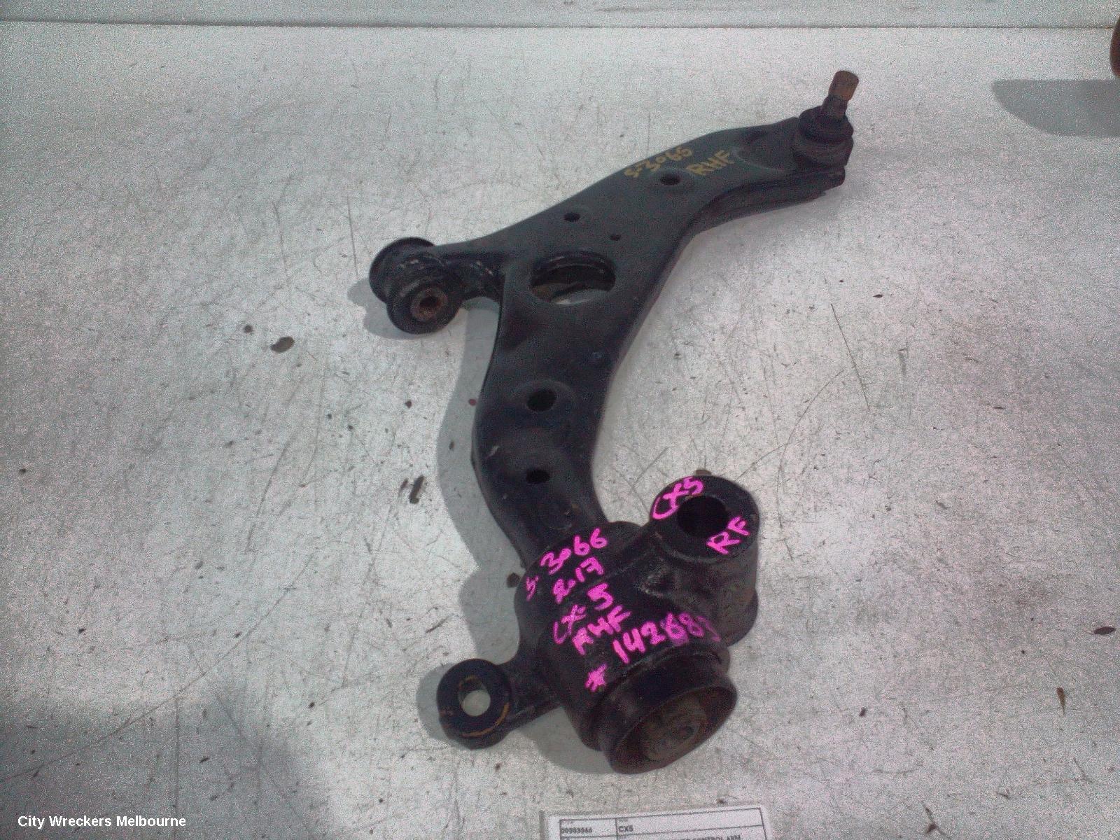 MAZDA CX5 RIGHT FRONT LOWER CONTROL ARM, KF, 2WD, 02/2017 ONWARDS - Image 2