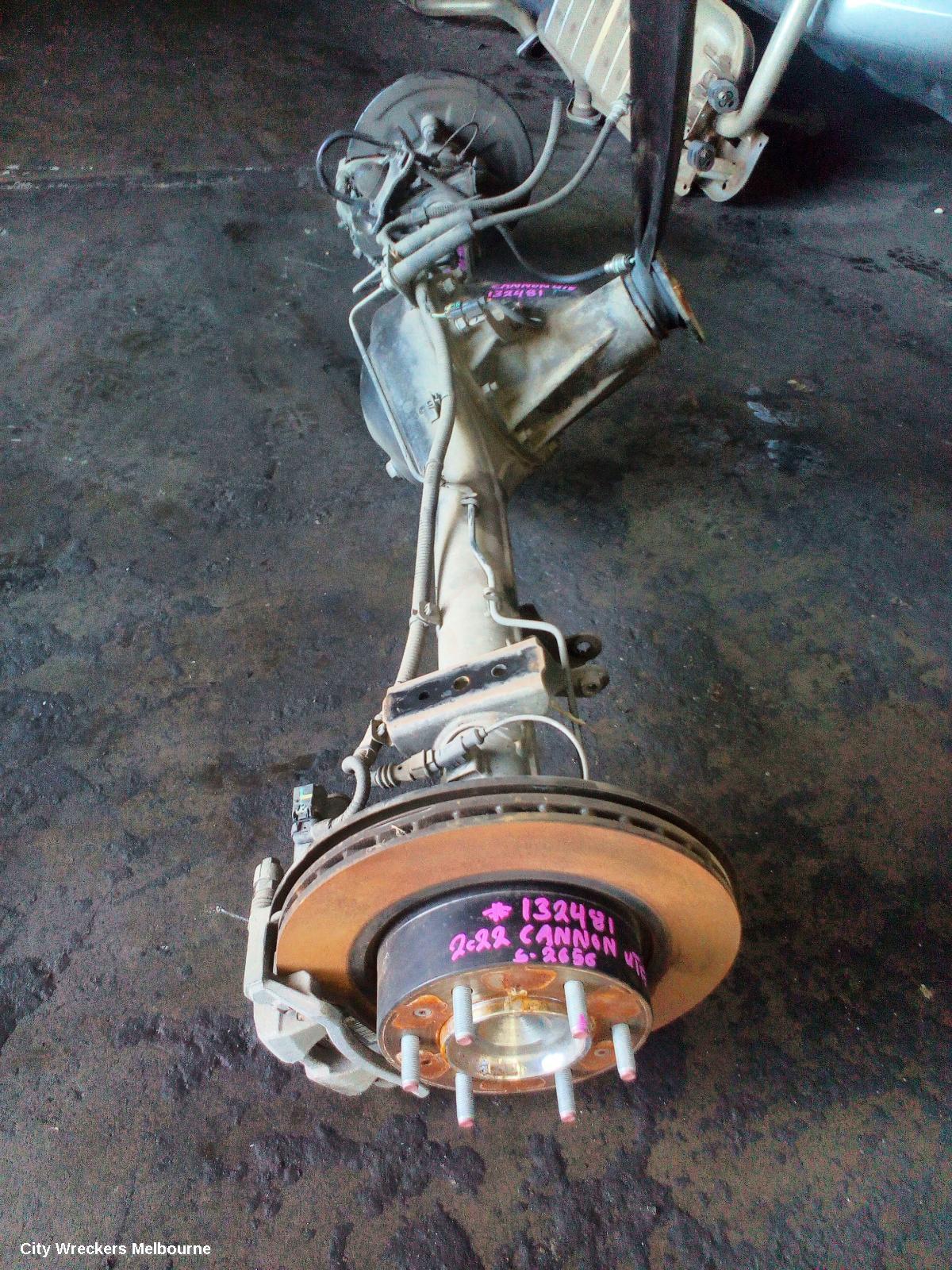 GREAT WALL CANNON UTE REAR DIFF ASSEMBLY, NPW, 09/2020 ONWARDS - Image 3