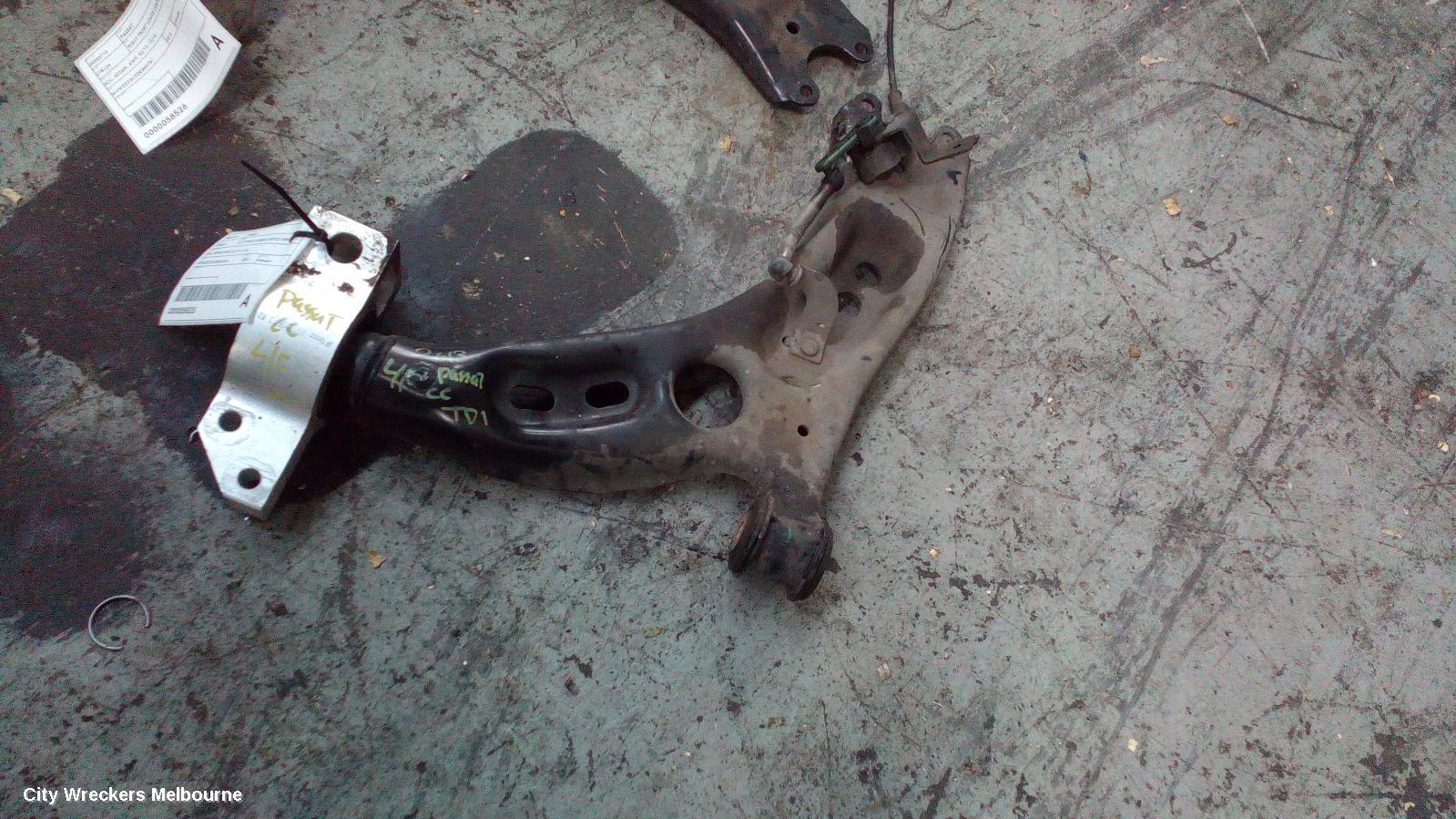 VOLKSWAGEN PASSAT LEFT FRONT LOWER CONTROL ARM, 3CC, SEDAN, AWD, 03/2012 - 12/2016 - Image 1