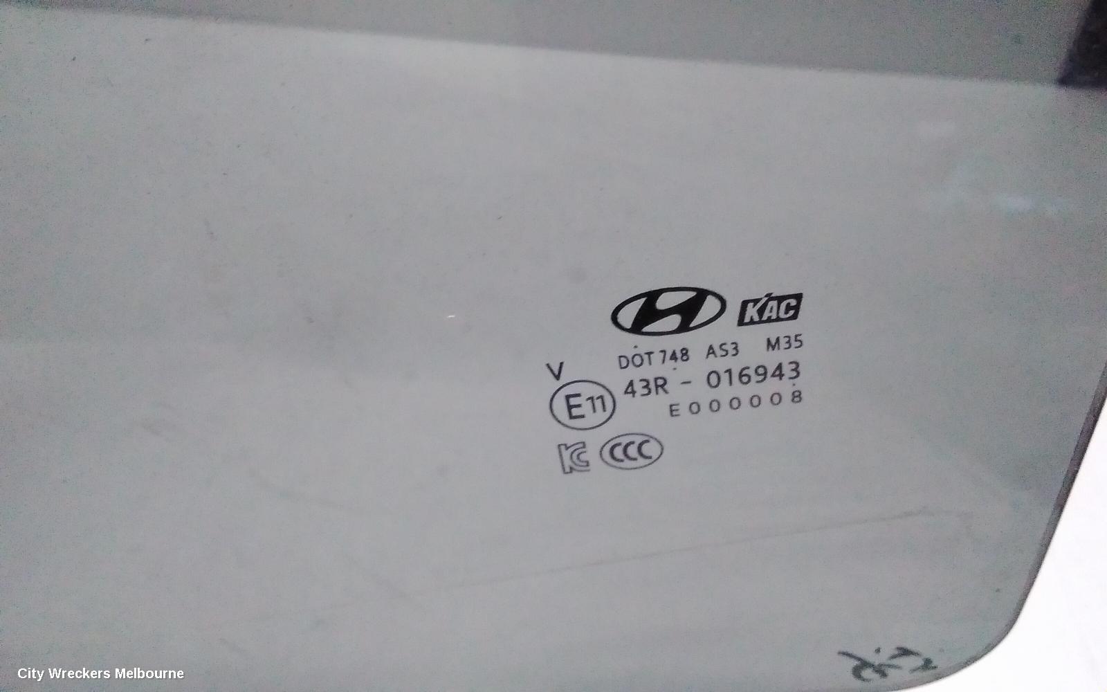 HYUNDAI TUCSON LEFT REAR DOOR WINDOW, NX4, 02/2021 ONWARDS - Image 3