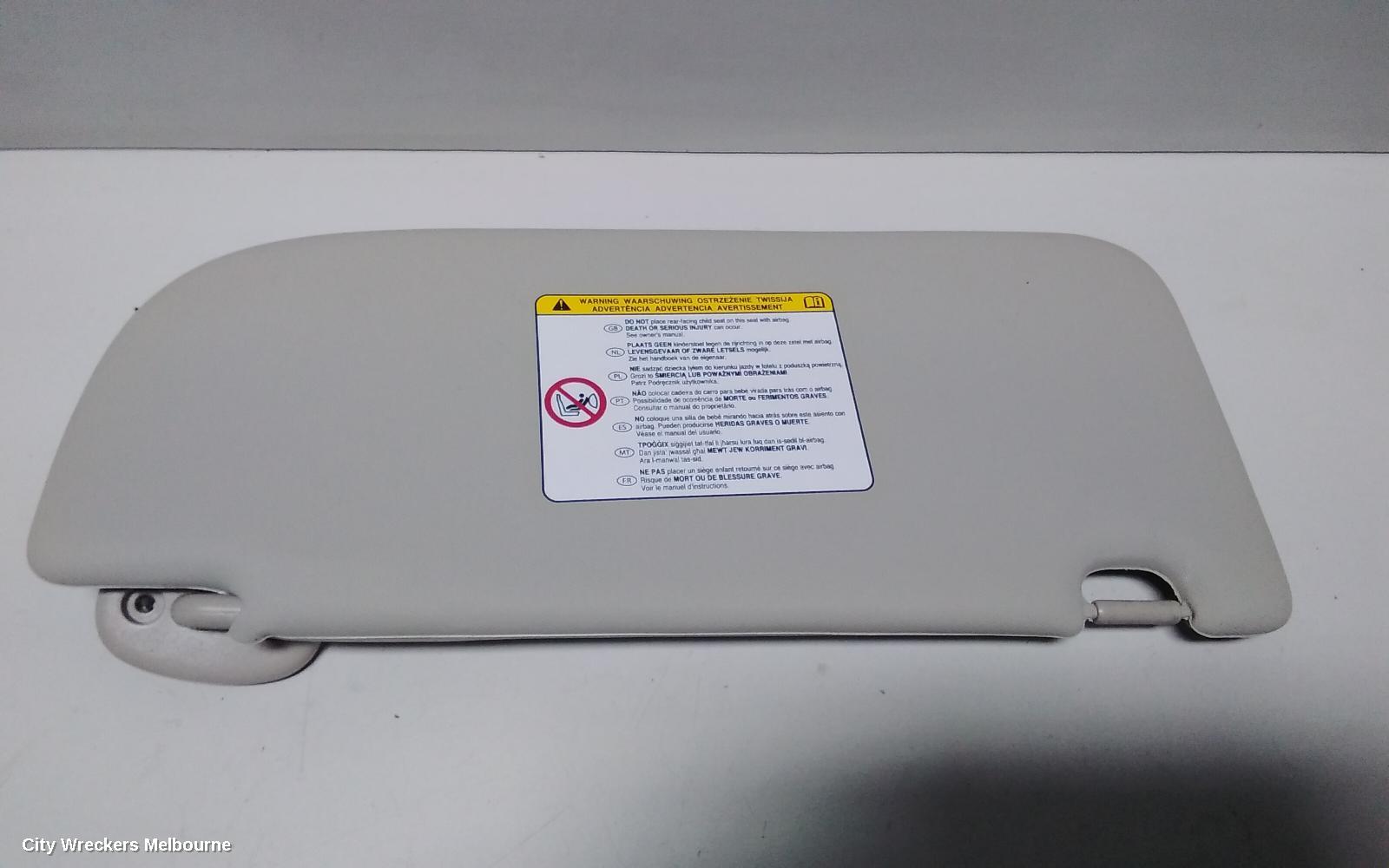 HOLDEN COLORADO SUNVISOR, RG 7, LH SIDE, 12/2012 - 06/2016 - Image 3