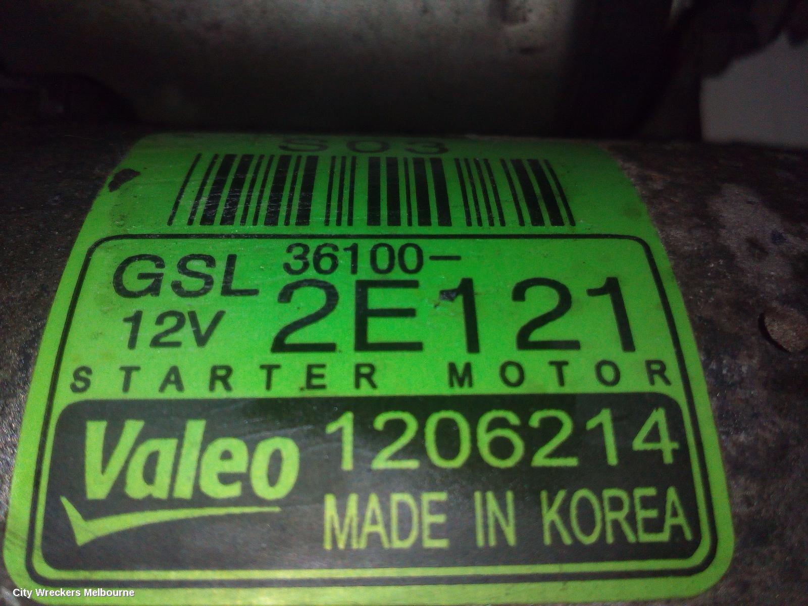 HYUNDAI IX35 STARTER, PETROL, 2.0, G4NC, LM SERIES, 06/2013 - 01/2016 - Image 1