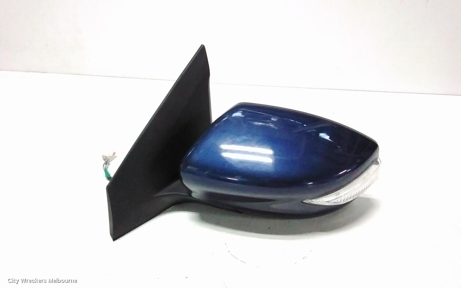 NISSAN PULSAR LEFT DOOR MIRROR, B17, SEDAN, MANUAL FOLD TYPE, 12/2012 - 12/2017 - Image 1
