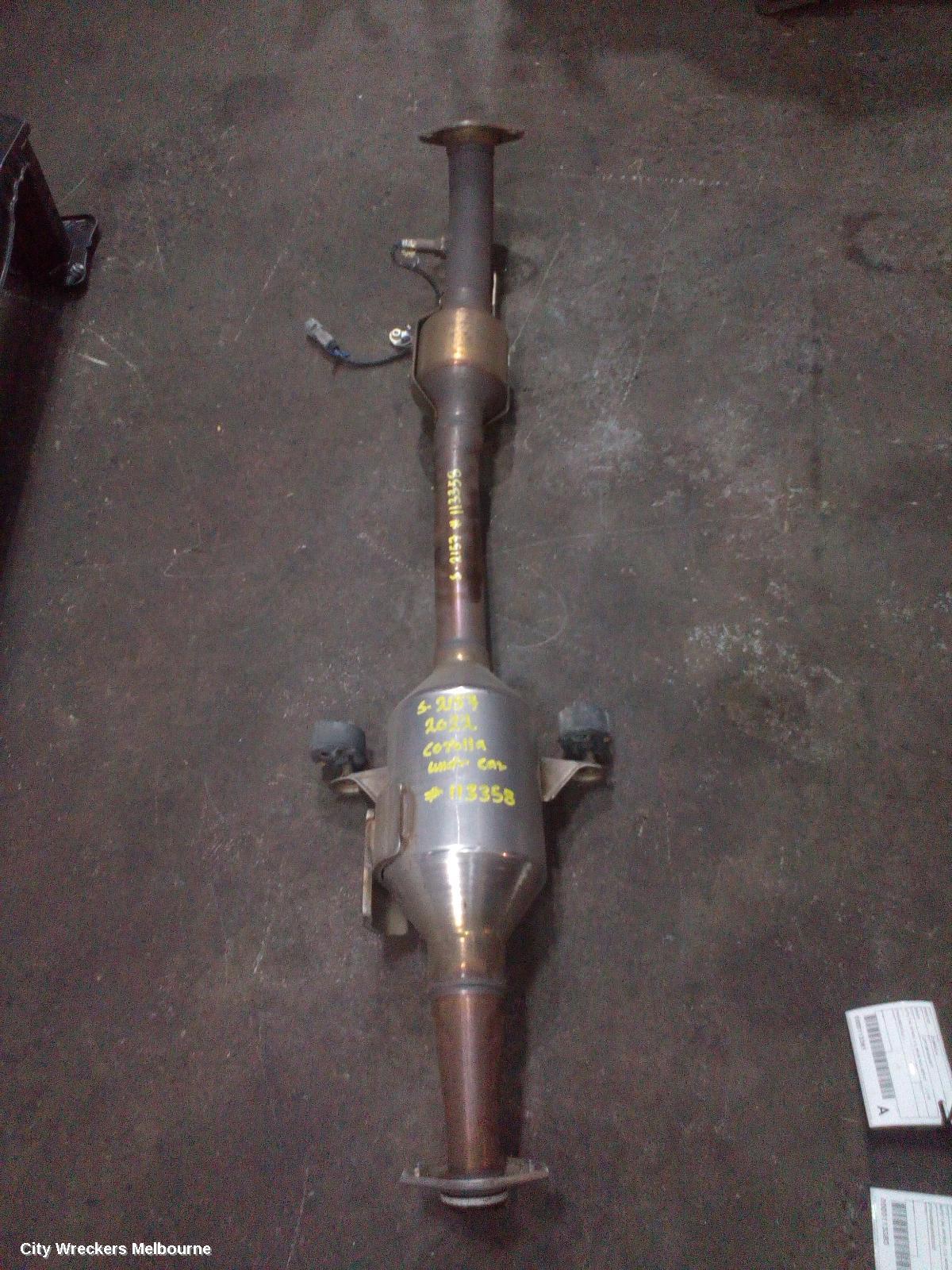 TOYOTA COROLLA CATALYTIC CONVERTER, UNDER CAR-CAT TYPE, 2.0, PETROL, MZEA12R, 07/2018 ONWARDS - Image 1
