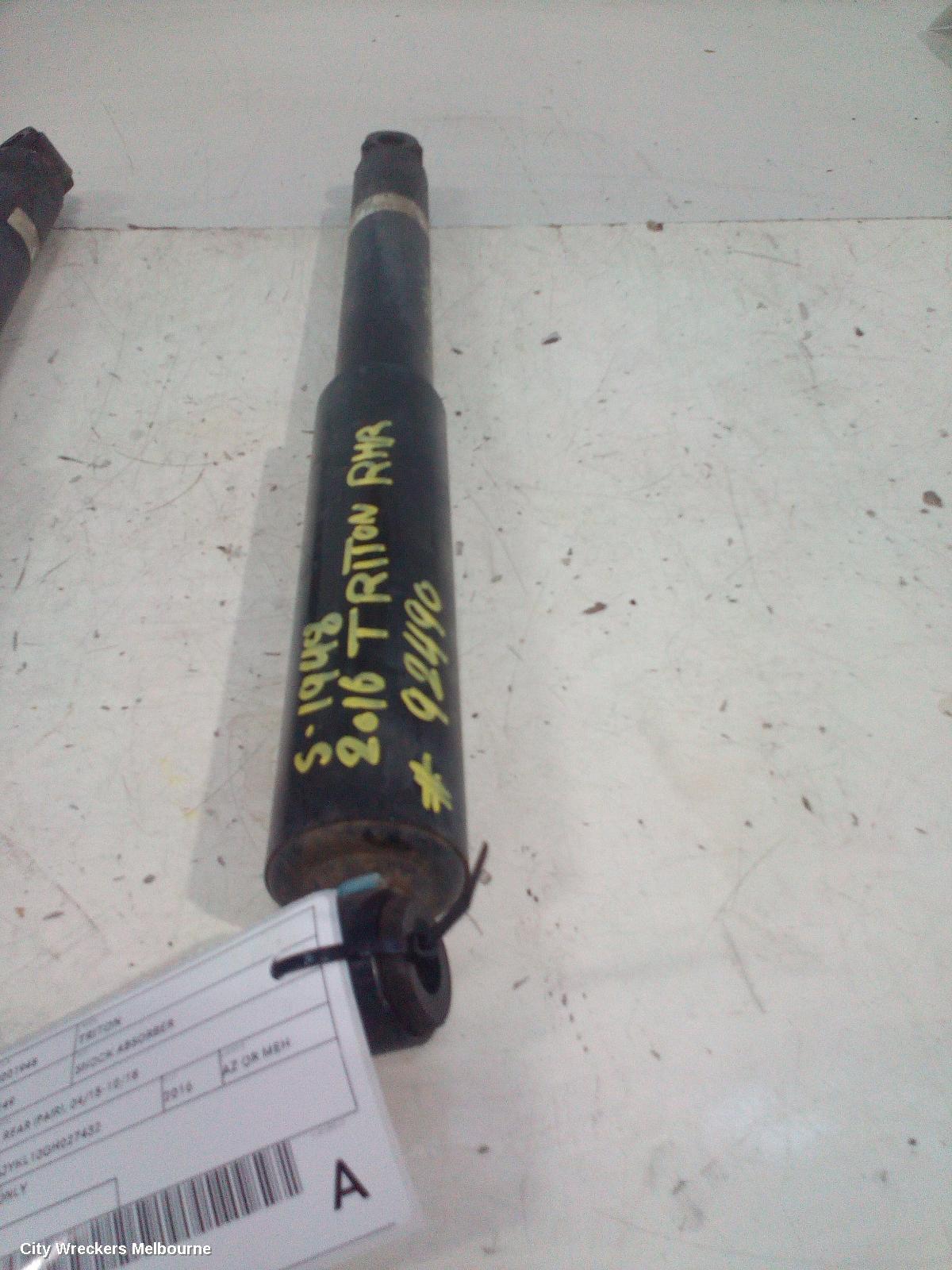 MITSUBISHI TRITON SHOCK ABSORBER, MQ, REAR (RH SIDE), 03/2015 - 10/2018 - Image 1