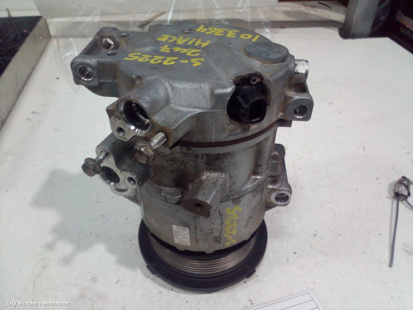 TOYOTA HIACE A/C COMPRESSOR, TRH, 2.7, 2TR-FE, PETROL, 03/2005 - 04/2019 - Image 2