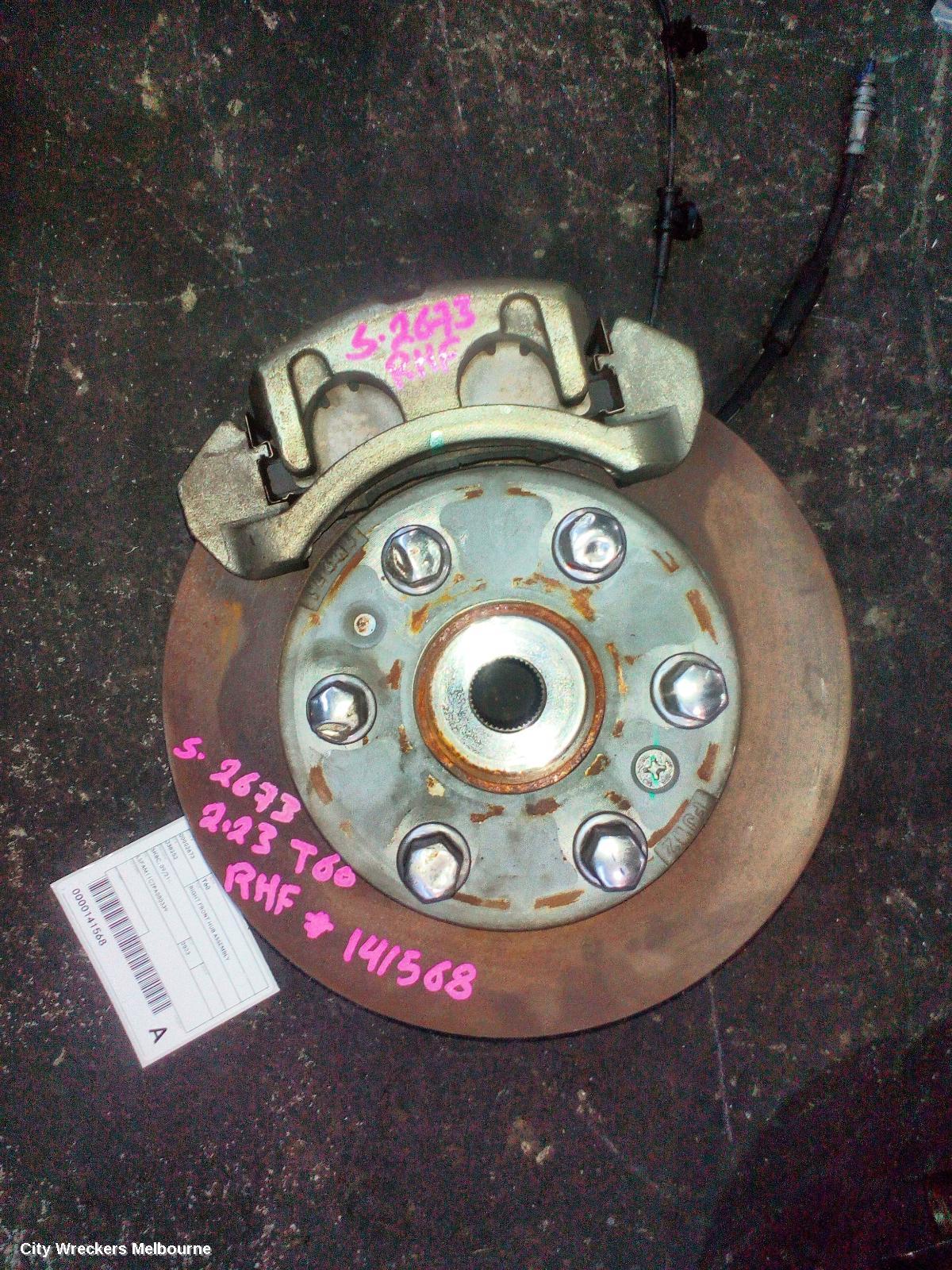 LDV T60 RIGHT FRONT HUB ASSEMBLY, SK8C, 09/2021 ONWARDS - Image 3