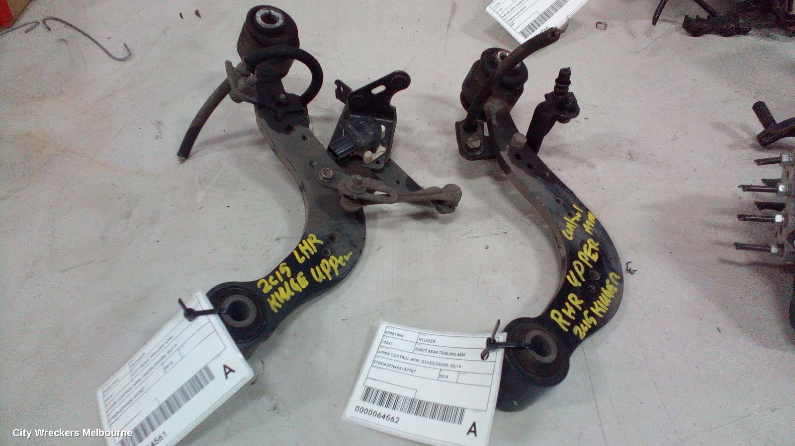 TOYOTA KLUGER LEFT REAR TRAILING ARM, UPPER CONTROL ARM, GSU50/GSU55, 03/2014 ONWARDS - Image 3