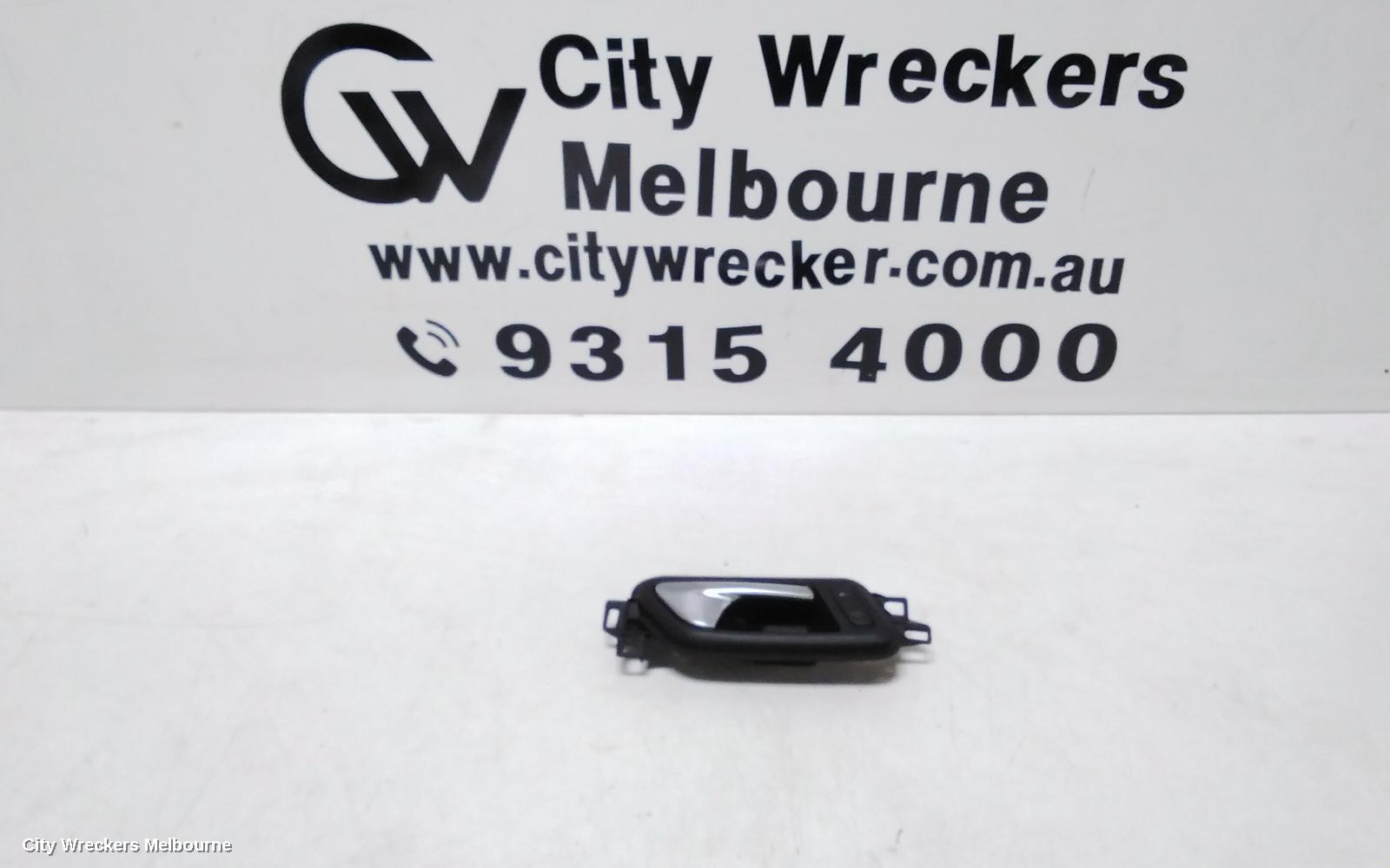 VOLKSWAGEN AMAROK DOOR HANDLE, INNER, RH FRONT, CHROME, 2H, 10/2010 - 09/2022 - Image 1