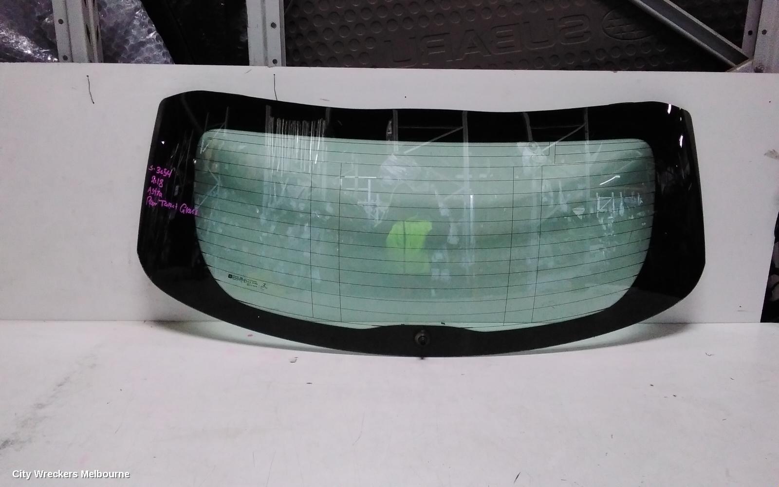 HOLDEN ASTRA REAR/TAILGATE GLASS, TAILGATE GLASS, BK, 5DR HATCH, 09/2016 ONWARDS - Image 1