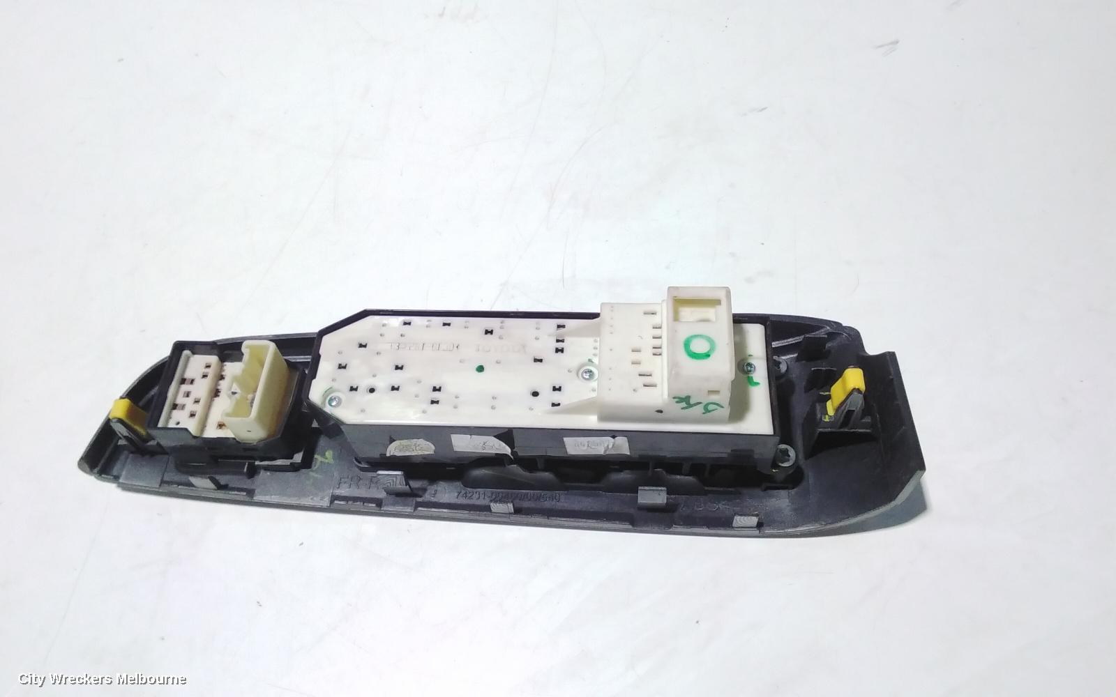 TOYOTA CAMRY PWR DR WIND SWITCH, RH FRONT (MASTER SWITCH), ASV50/AVV50, 12/2011 - 10/2017 - Image 3