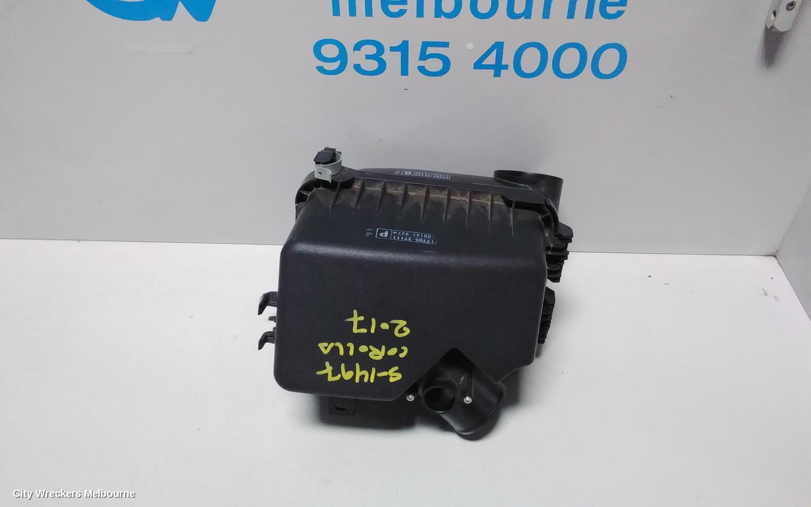 TOYOTA COROLLA AIR CLEANER/BOX, AIR CLEANER, ZRE182R, HATCH, 10/2012 - 06/2018 - Image 3
