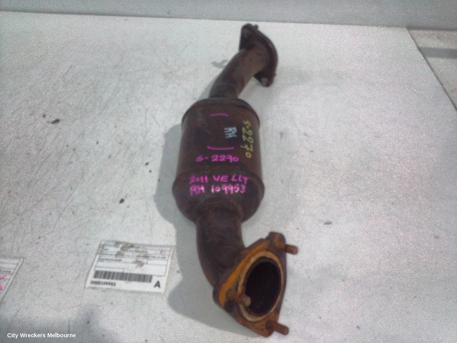 HOLDEN COMMODORE CATALYTIC CONVERTER, UNDER CAR-CAT TYPE, 3.6, LLT, NON SENSOR TYPE, RH SIDE, VE, 08/2009 - 04/2013 - Image 2