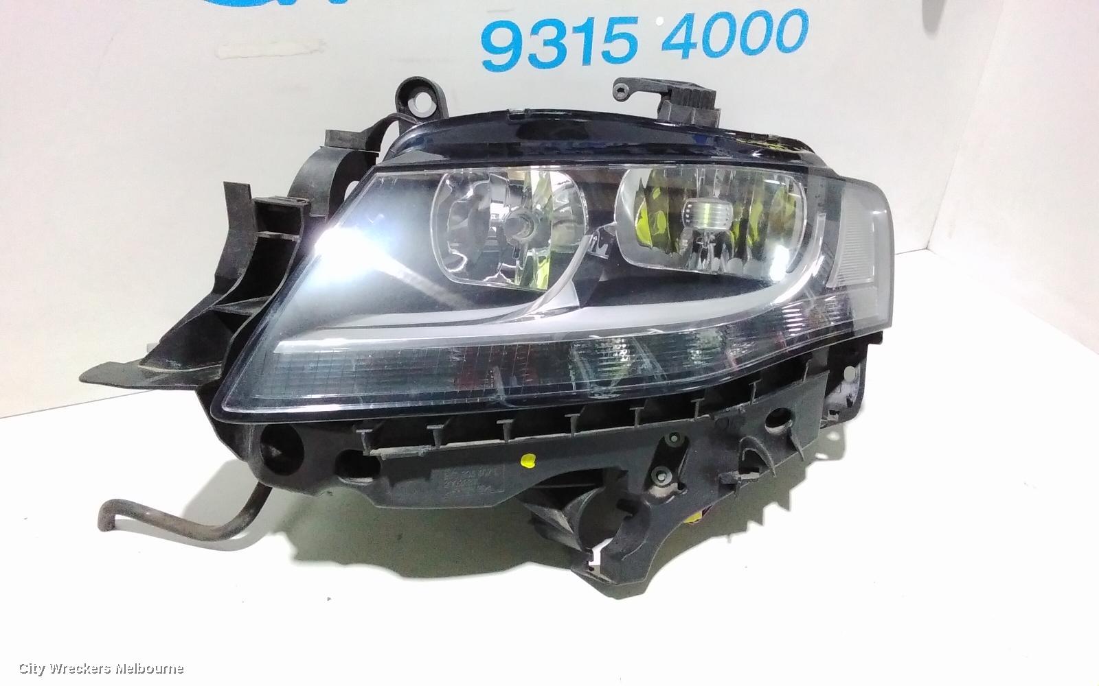 AUDI A4 LEFT HEADLAMP, B8 8K, HALOGEN TYPE, 02/2008 - 06/2012 - Image 3