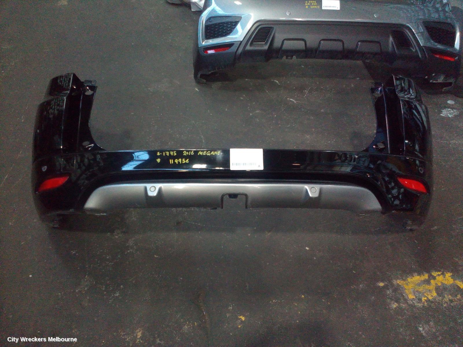 RENAULT MEGANE REAR BUMPER, BUMPER BAR (ASSY), K95, WAGON, GT-LINE/GT 220, 05/2013 - 05/2016 - Image 1