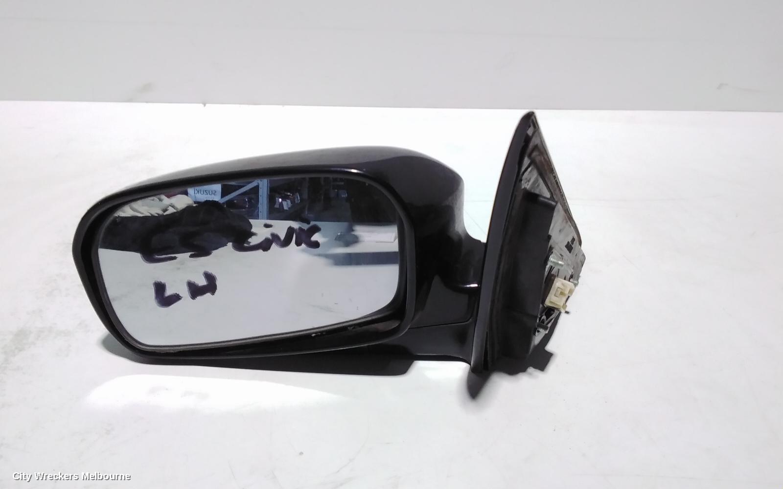 HONDA CIVIC LEFT DOOR MIRROR, 7TH GEN, SEDAN, 3 WIRE TYPE, 11/2000 - 12/2005 - Image 2