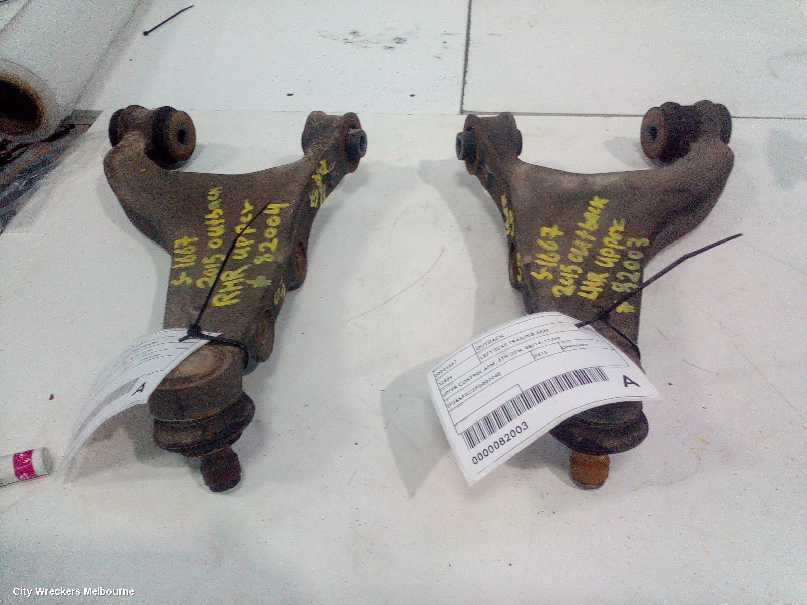 SUBARU OUTBACK LEFT REAR TRAILING ARM, UPPER CONTROL ARM, 6TH GEN, 08/2014 - 12/2020 - Image 3