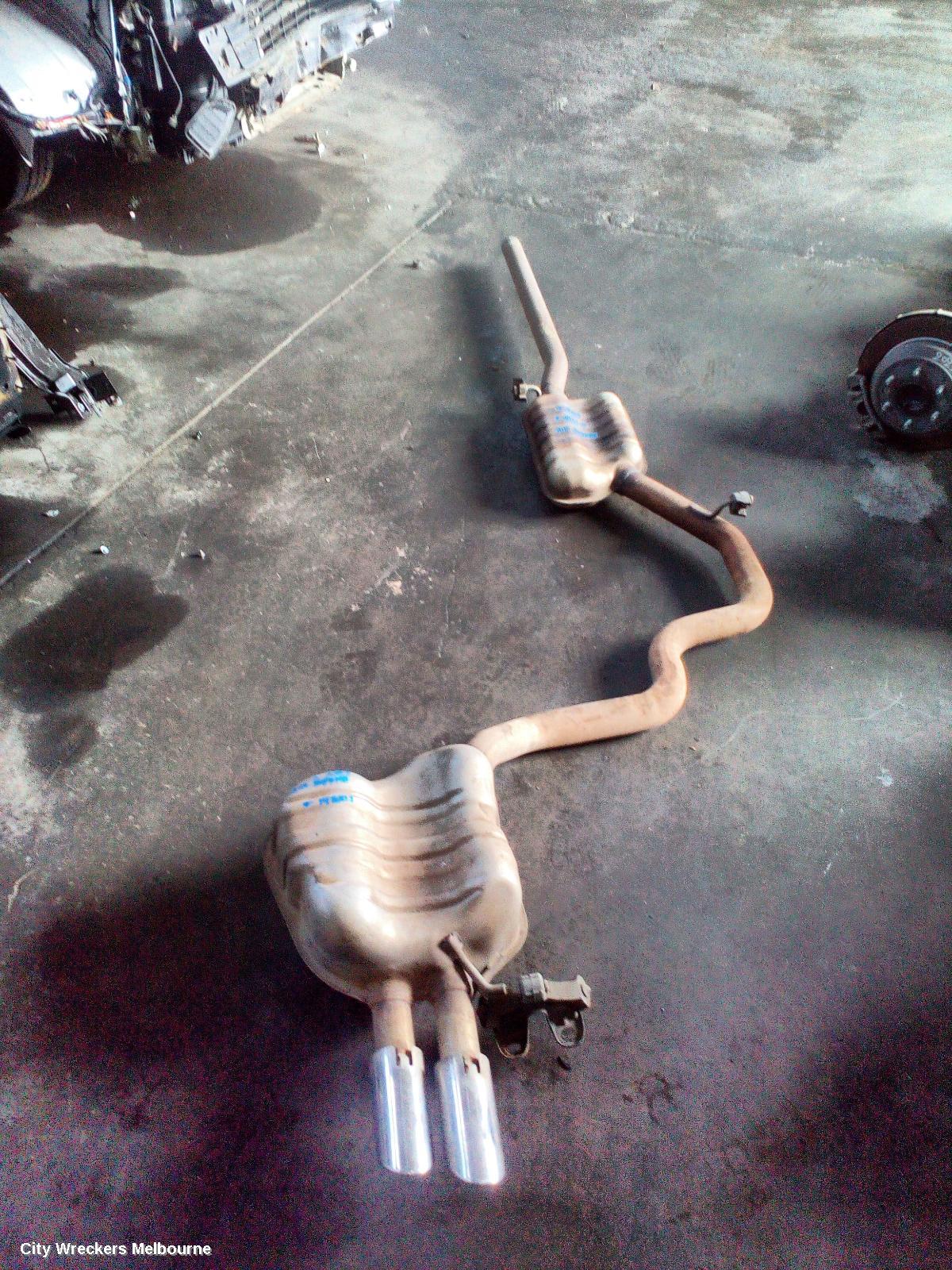 SKODA SUPERB EXHAUST SYSTEM, 3T 03/2009 - 12/2015 - Image 1