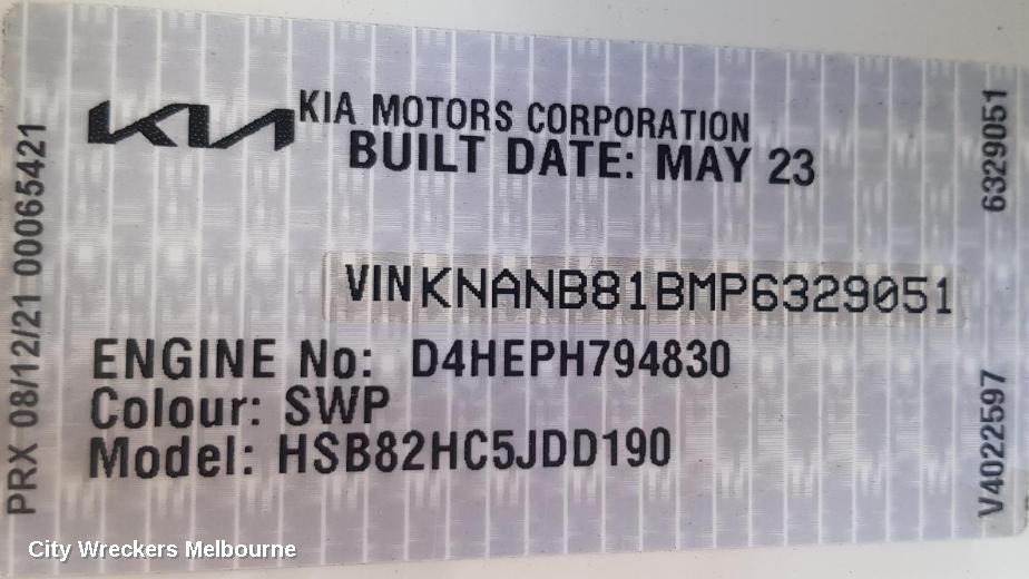 KIA CARNIVAL/GRAND CARNIVAL LEFT REAR DOOR/SLIDING, KA4, MANUAL SLIDING TYPE, 10/2020 ONWARDS - Image 2