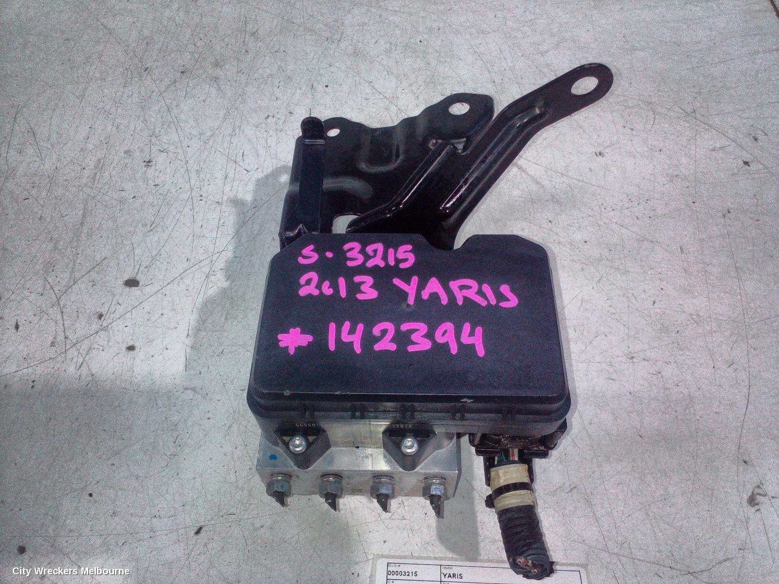 TOYOTA YARIS ABS PUMP/MODULATOR, 3DR/5DR HATCH, NCP13#, 08/2011 - 01/2020 - Image 1